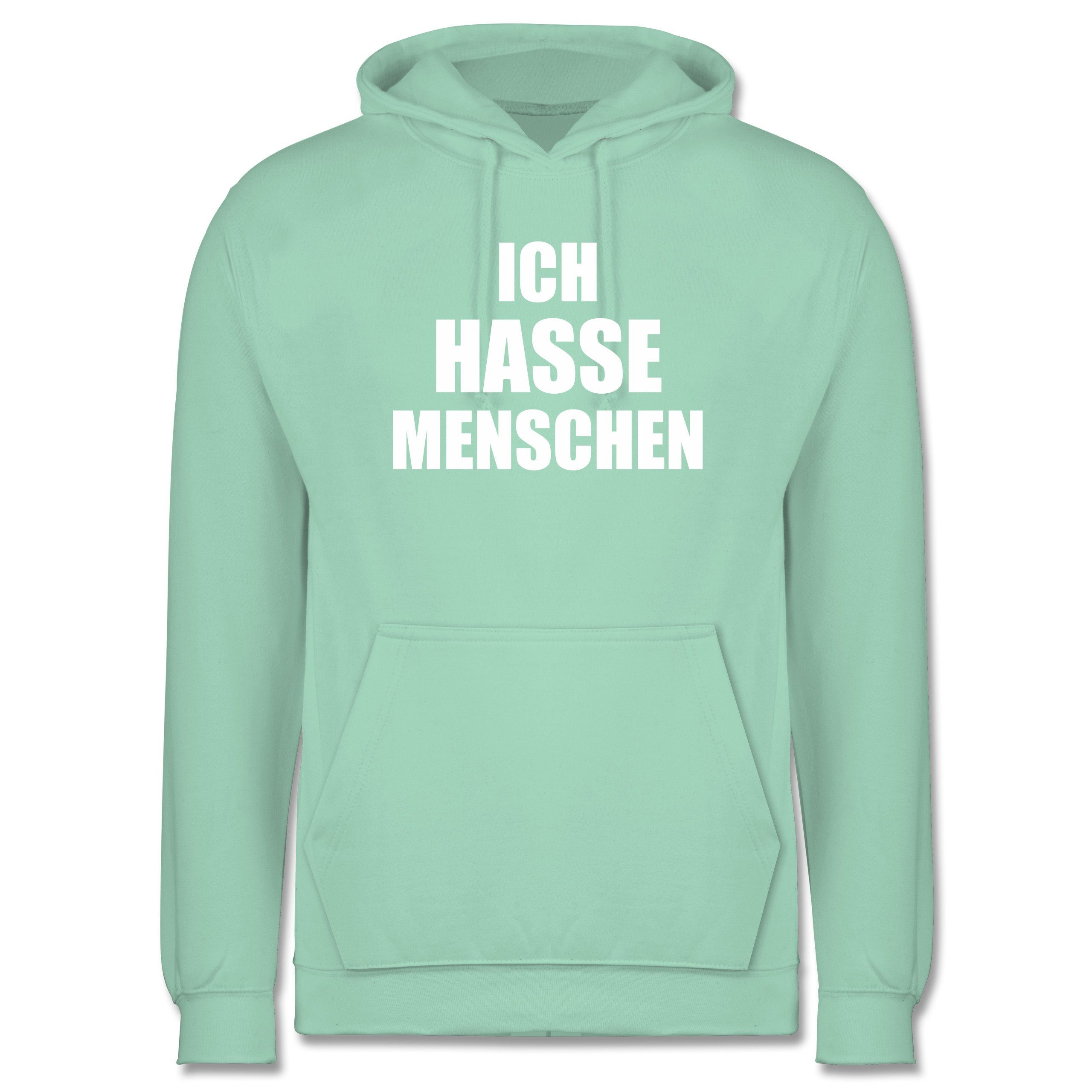 Shirtracer Hoodie »Ich hasse Menschen Männer Premium Kapuzenpullover