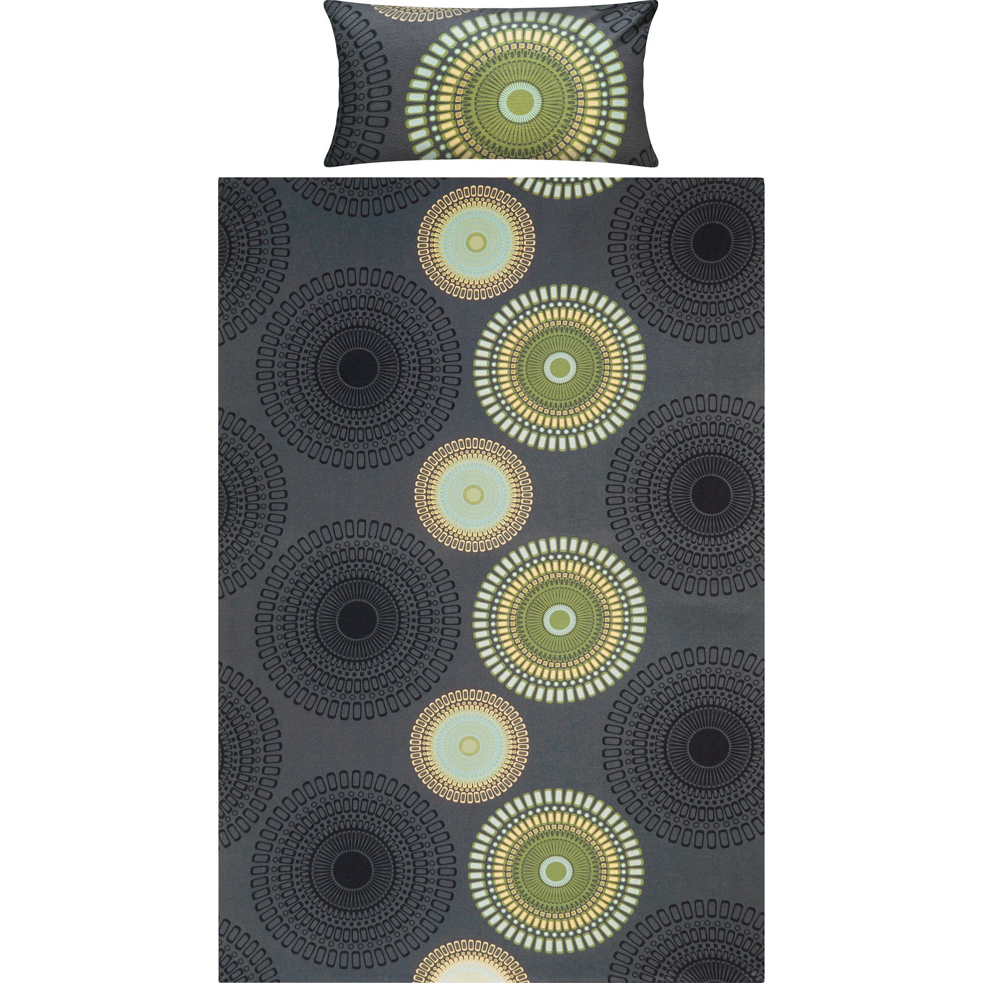 REDBEST Bettwäsche Bettwäsche, Biber, Kreise günstig online kaufen