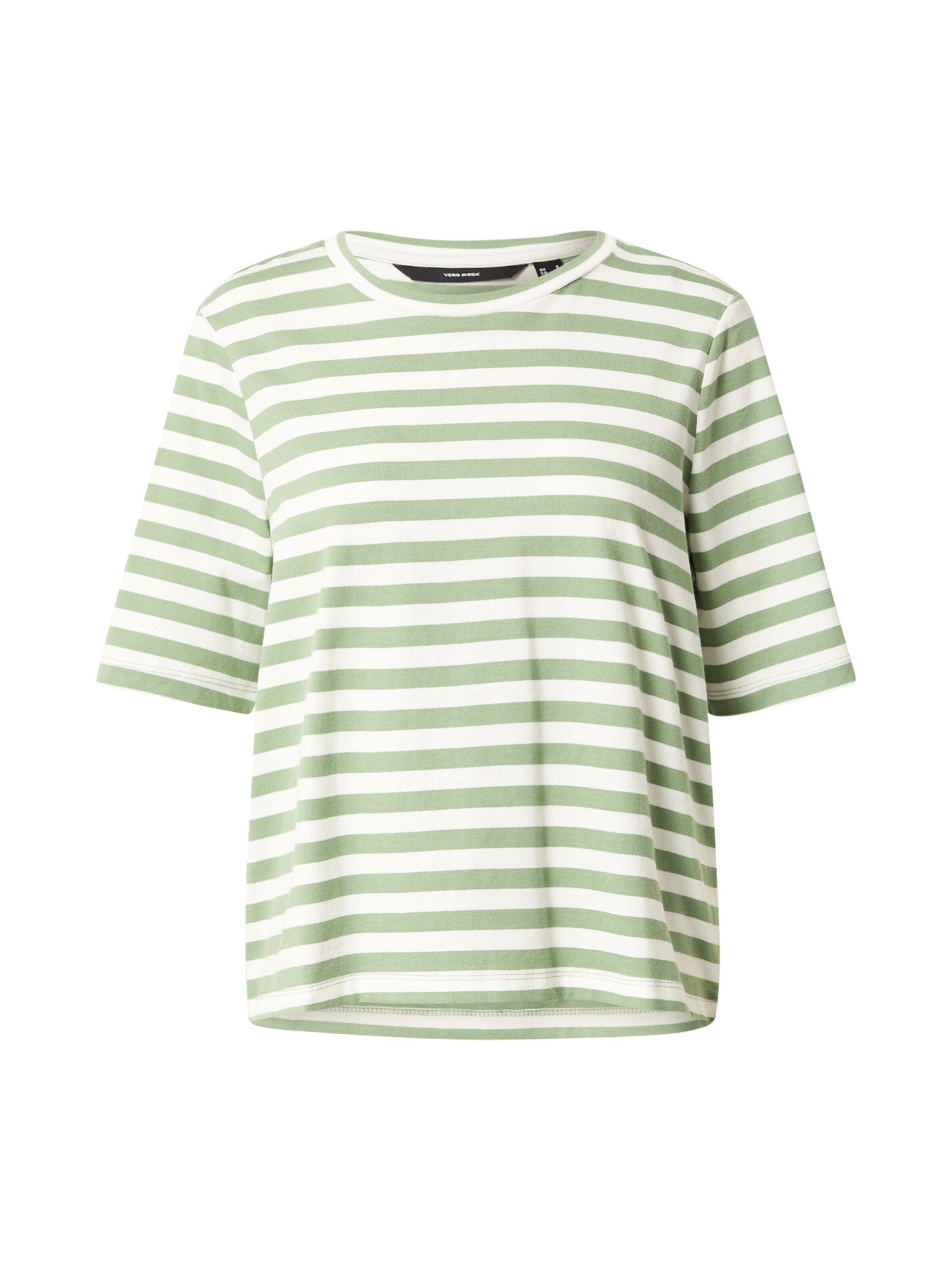 Vero Moda T-Shirt MOLLY Saum/Kante Plain/ohne (1-tlg) Details, Abgesteppter