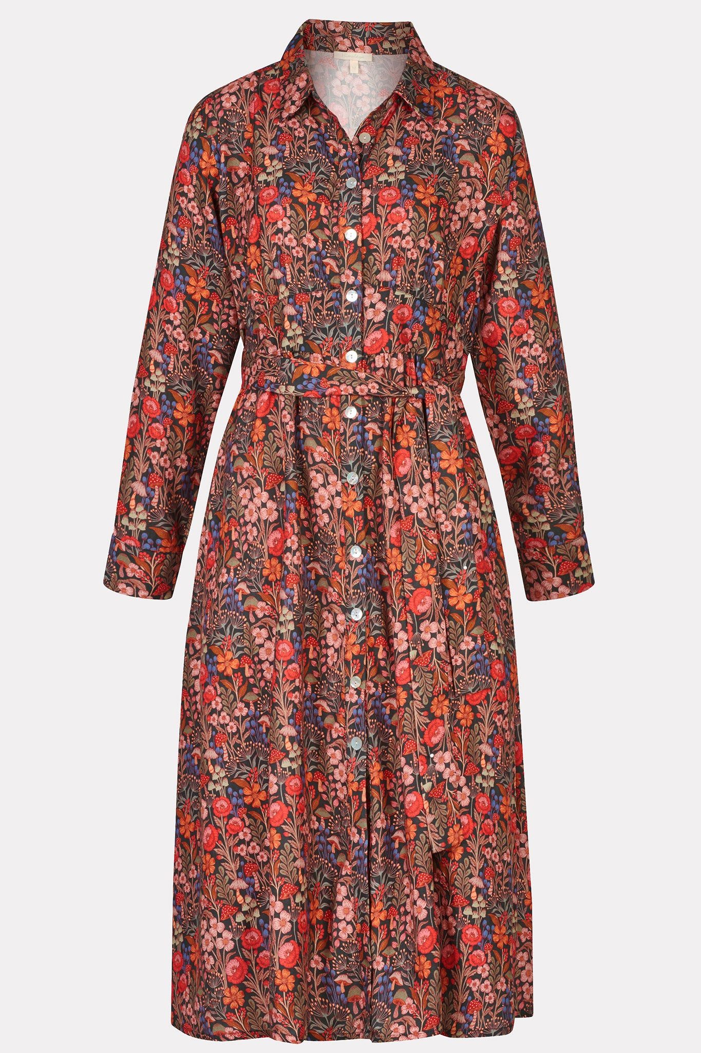 Himalaya Clothing Sommerkleid Kleid Damen mit farbenfrohem Blumenprint - Ma günstig online kaufen