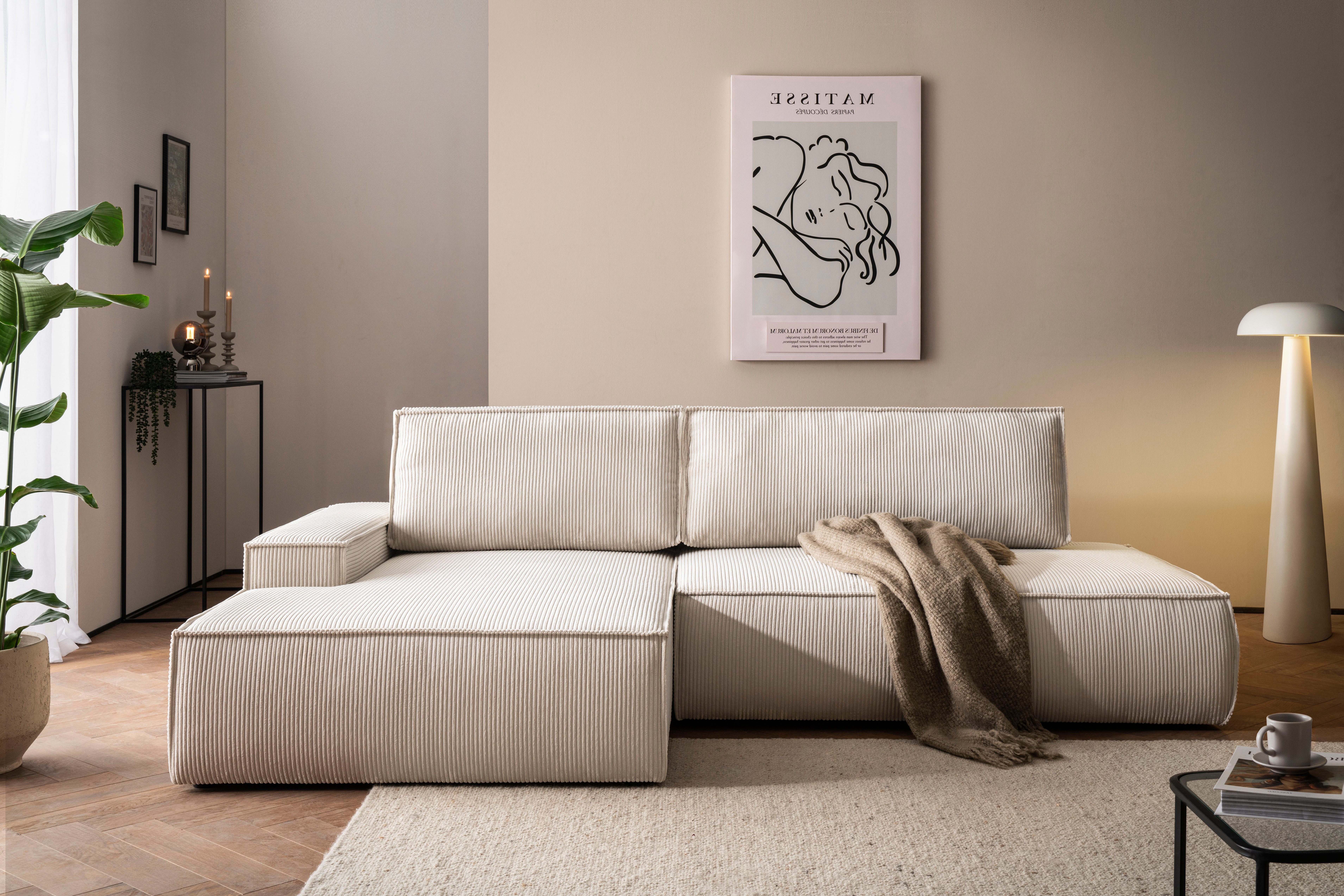 Home affaire Ecksofa SHERWOOD, Schlafsofa in günstig online kaufen