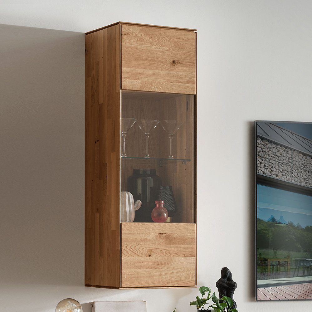 Lomadox Hängevitrine WYNDHAM-69 Vitrine, rechts/links montierbar, Wildeiche günstig online kaufen