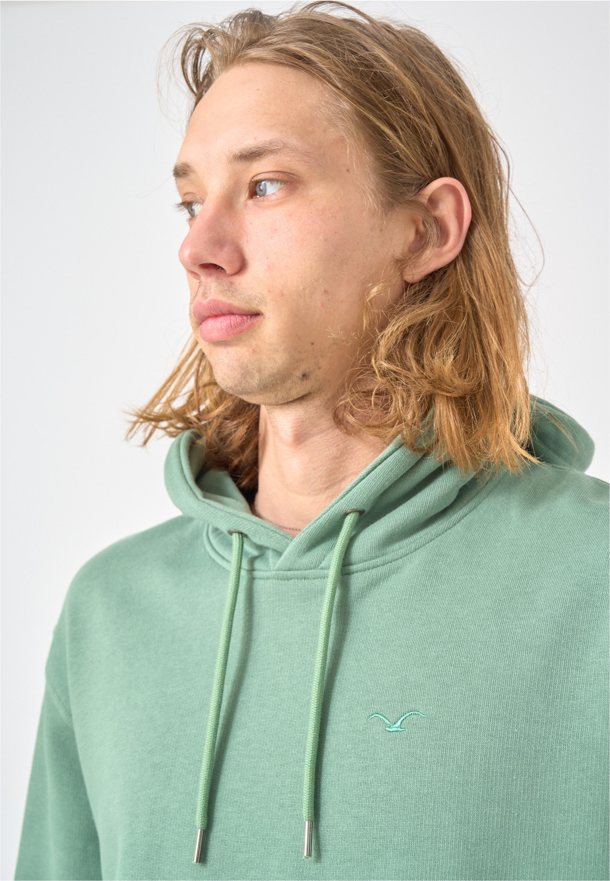 Cleptomanicx Kapuzensweatshirt Ligull Boxy in lässigem Schnitt
