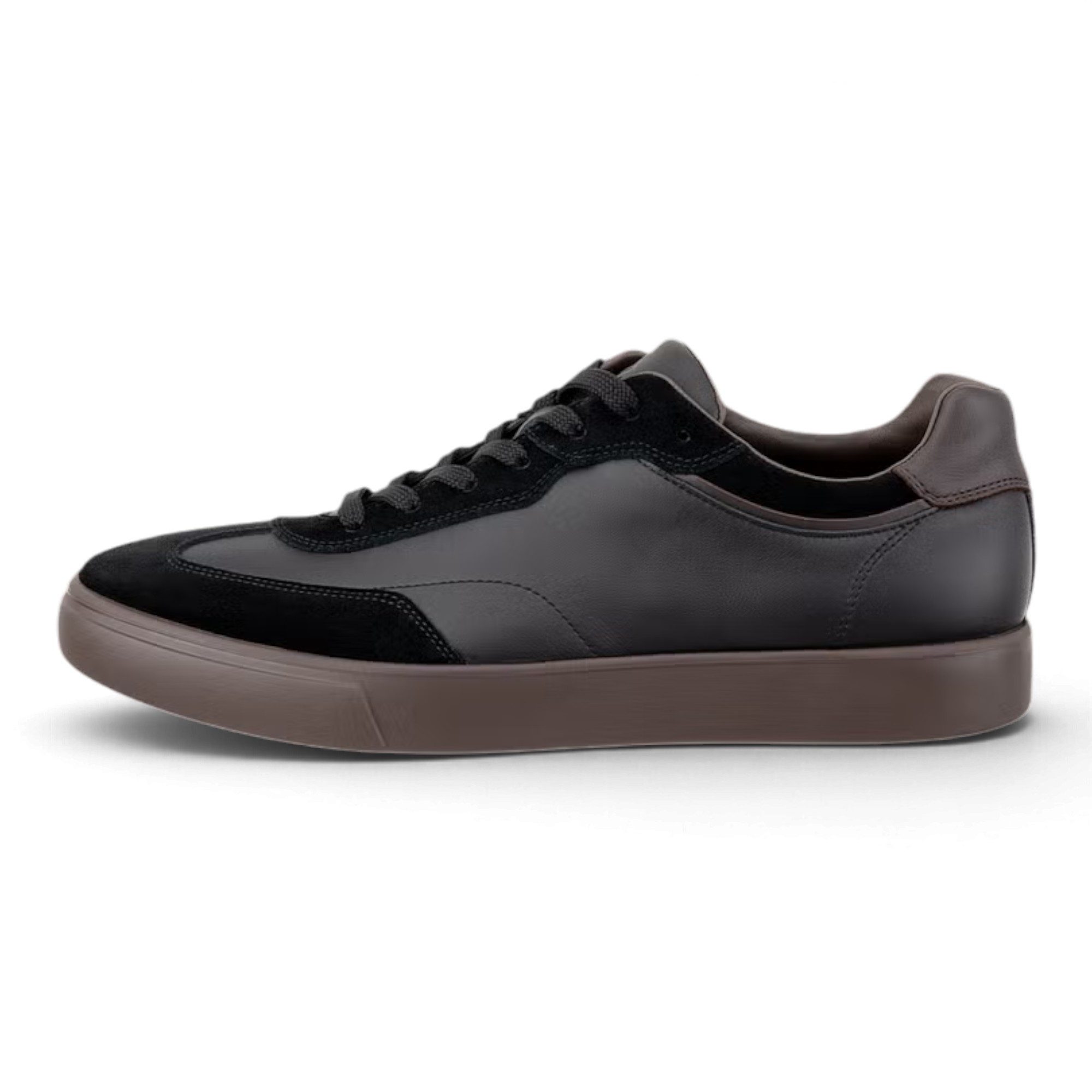 Ecco Soft 10 (Premium-Leder) 2026 schwarz Herren Sneaker