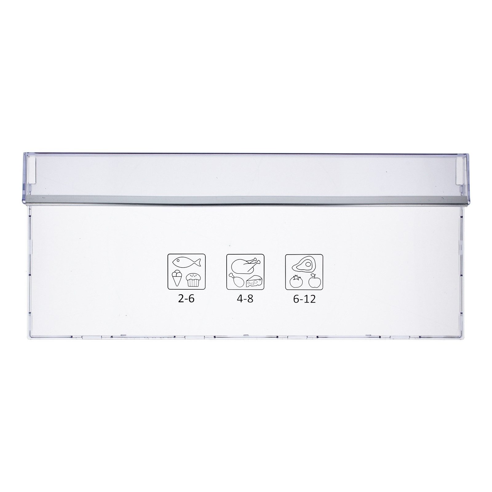 Schublade wie Beko 4636510300 Frontgriffblende für