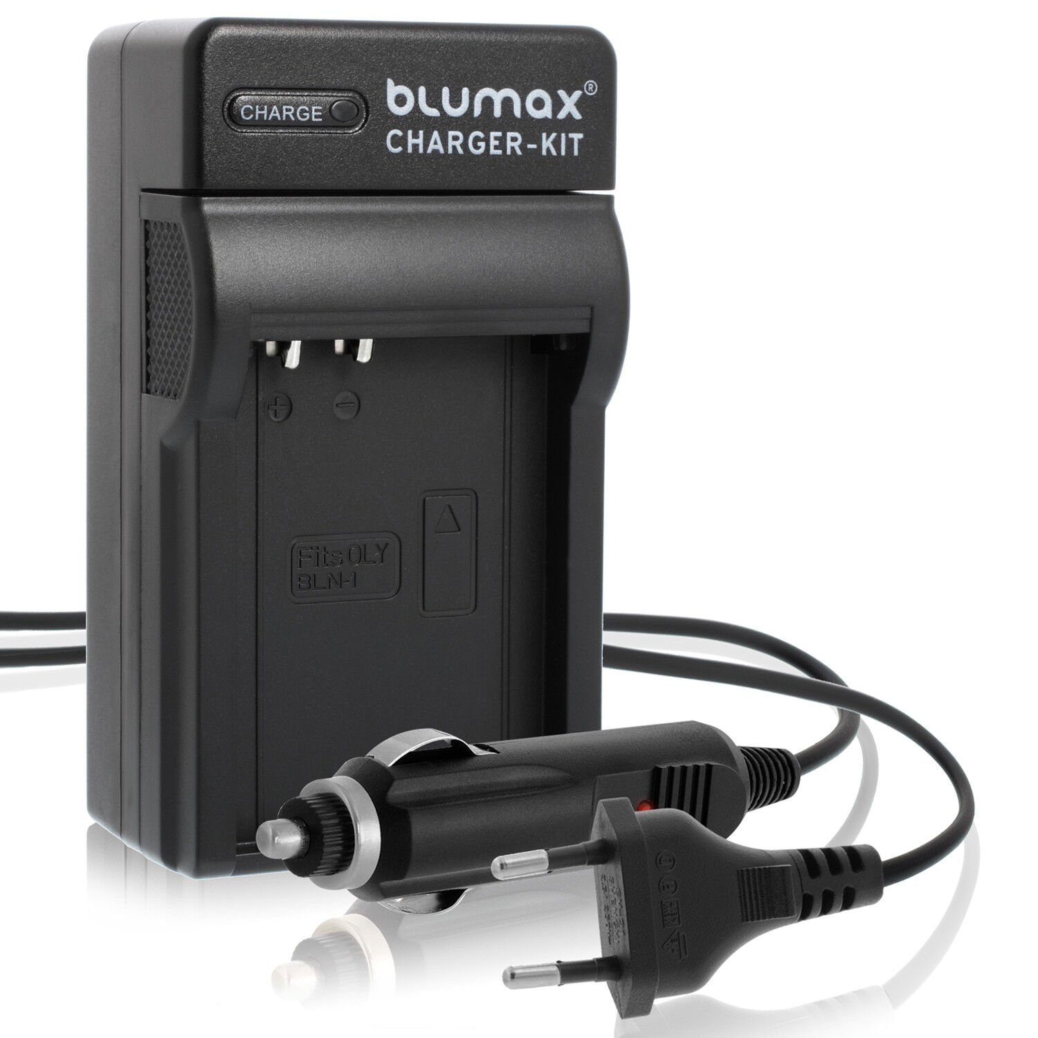 Blumax Ladegerät für Olympus BLN-1 OM-D E-M1 E-M5 / PEN E-P5 F Kamera-Akku
