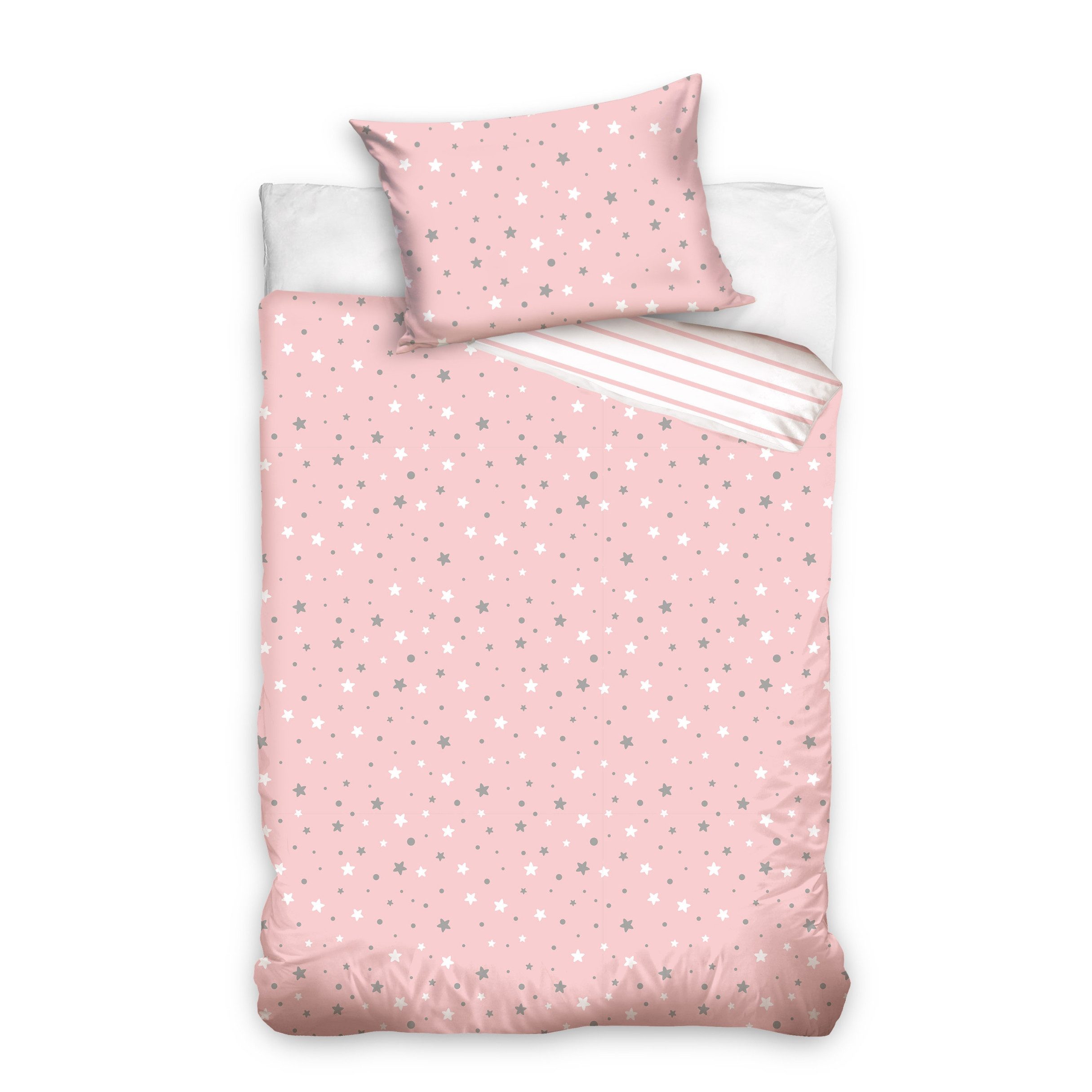 MTOnlinehandel Babybettwäsche Stella • Sterne • günstig online kaufen