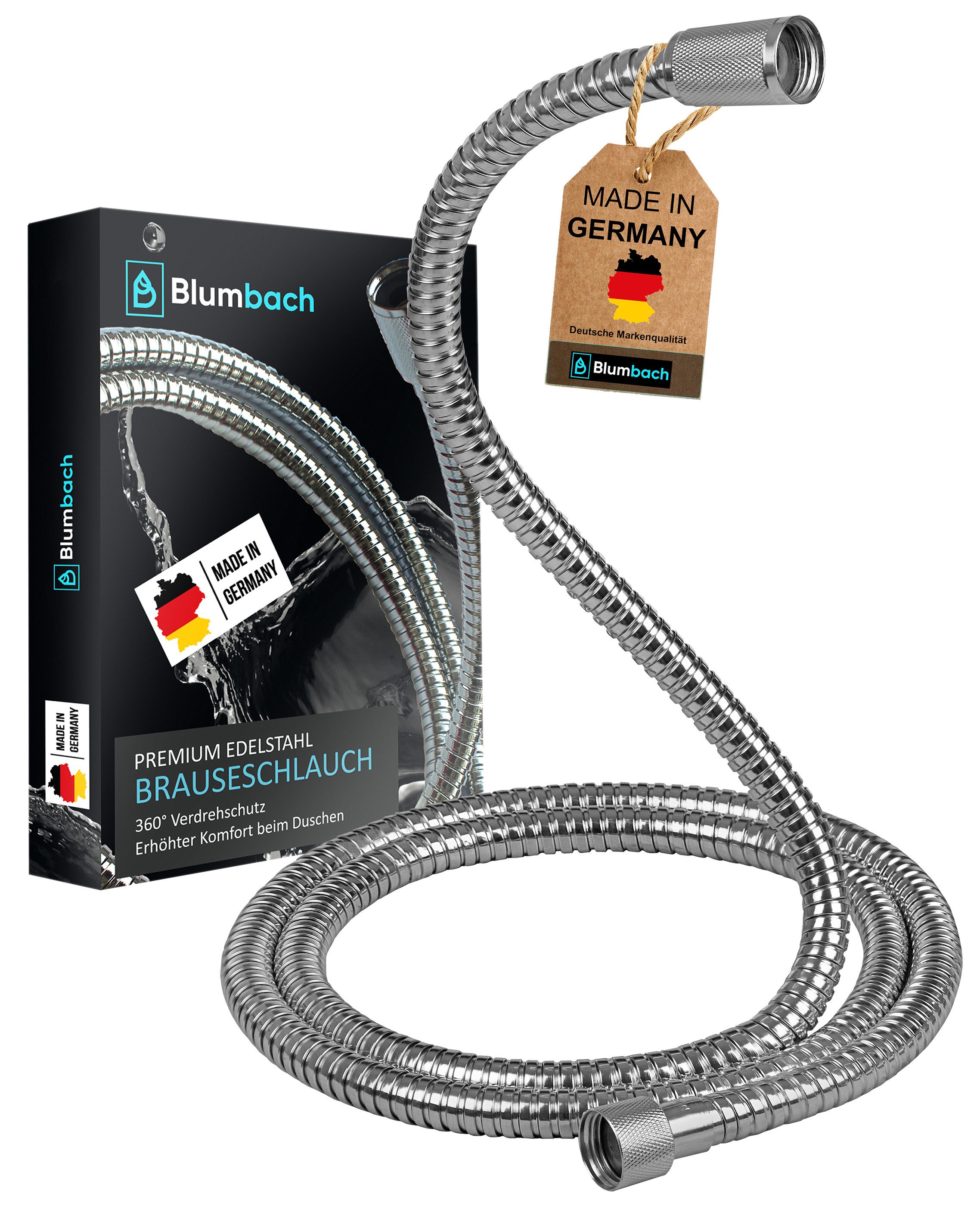Blumbach Brauseschlauch - Premium Duschschlauch, MADE IN GERMANY- in 3 vers günstig online kaufen