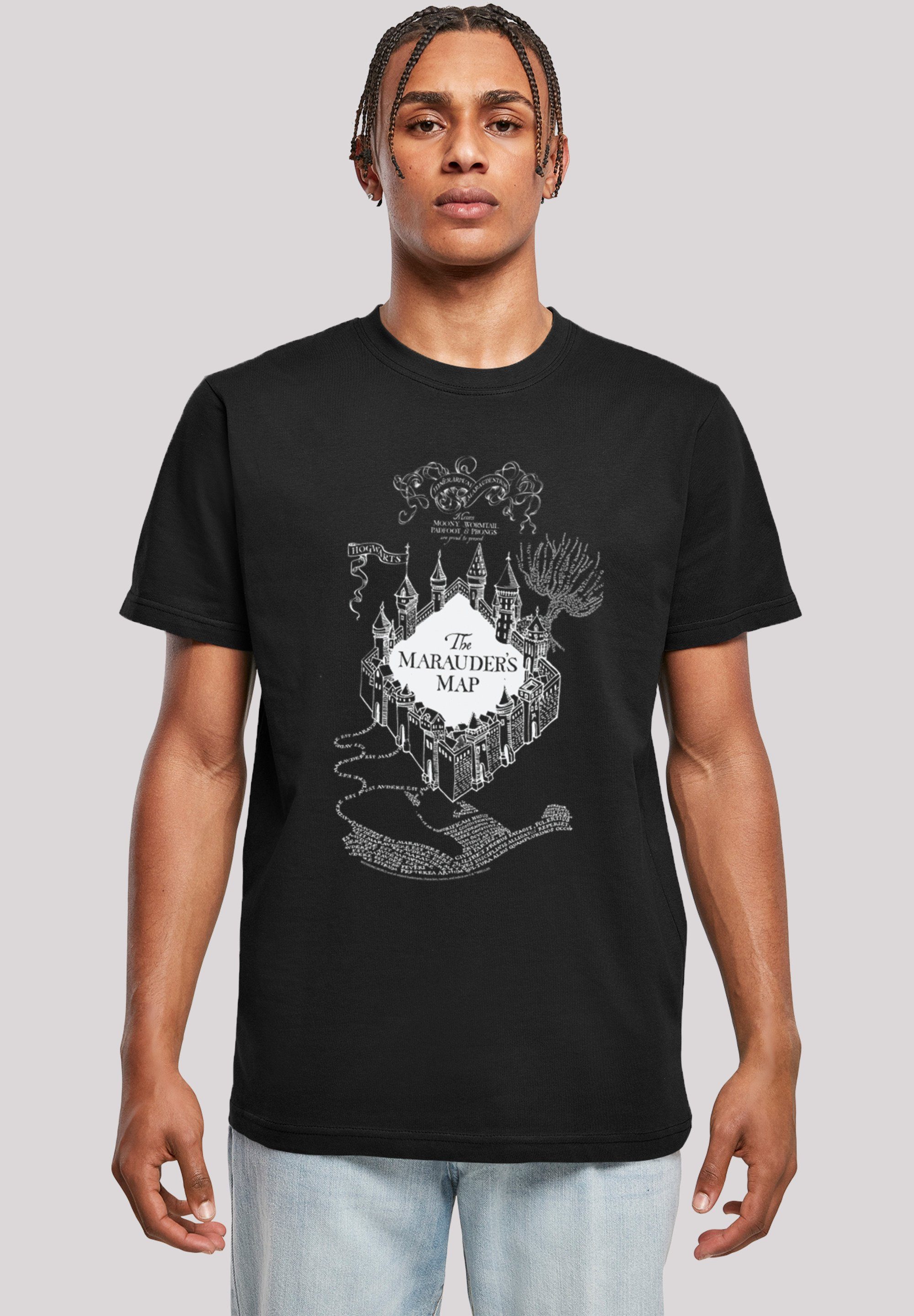 F4NT4STIC T-Shirt Harry Potter The Marauder's Map Print