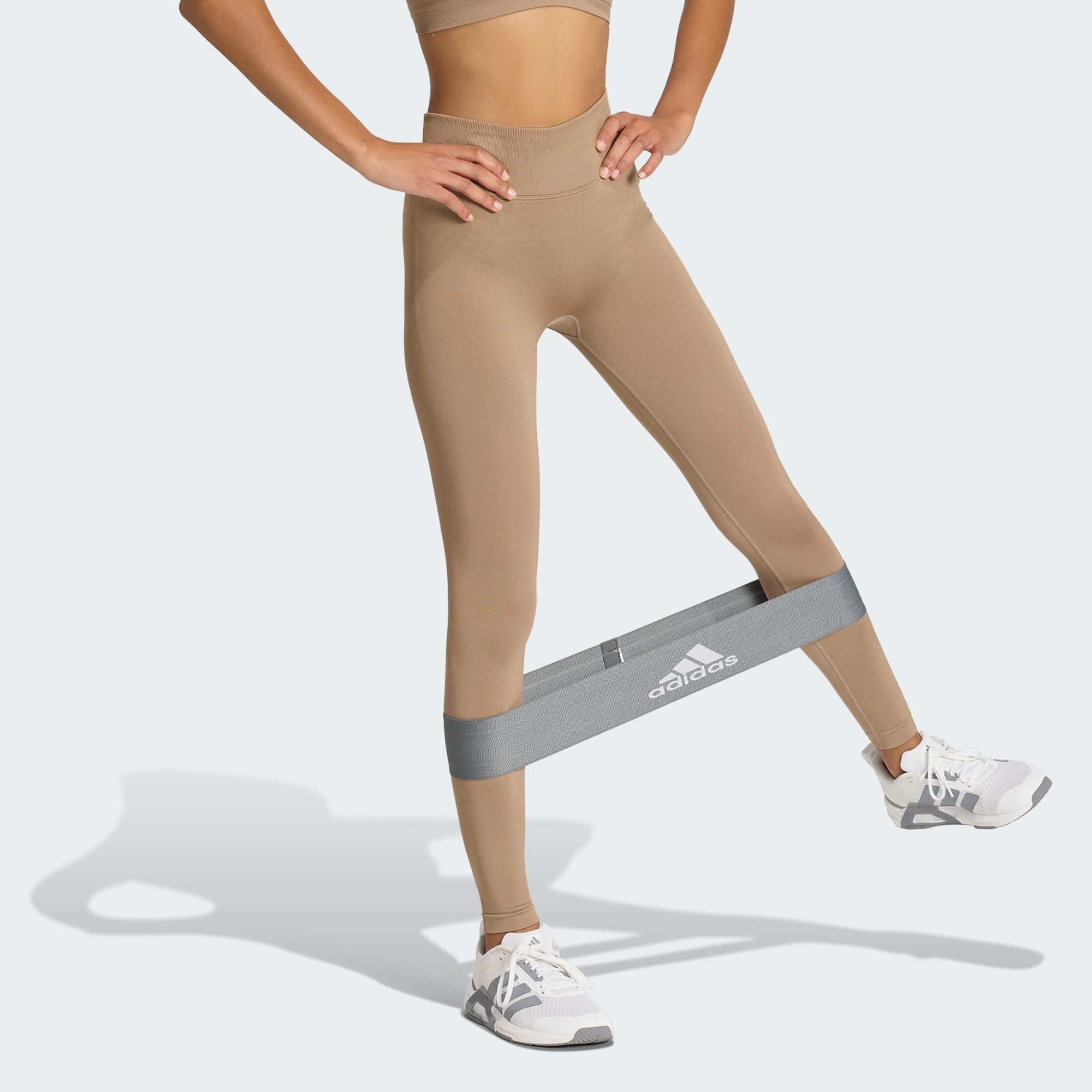 adidas Performance 7/8-Leggings WORKOUT ESSENTIALS KNIT SCRUNCH 7/8 LEGGINGS (1-tlg)