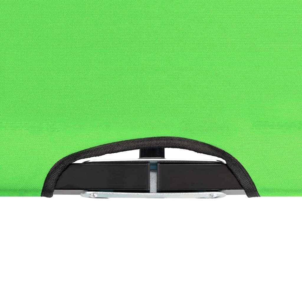 furnicato Gartenliege Doppelliege Klappbar Grün Stahl, 1 St.