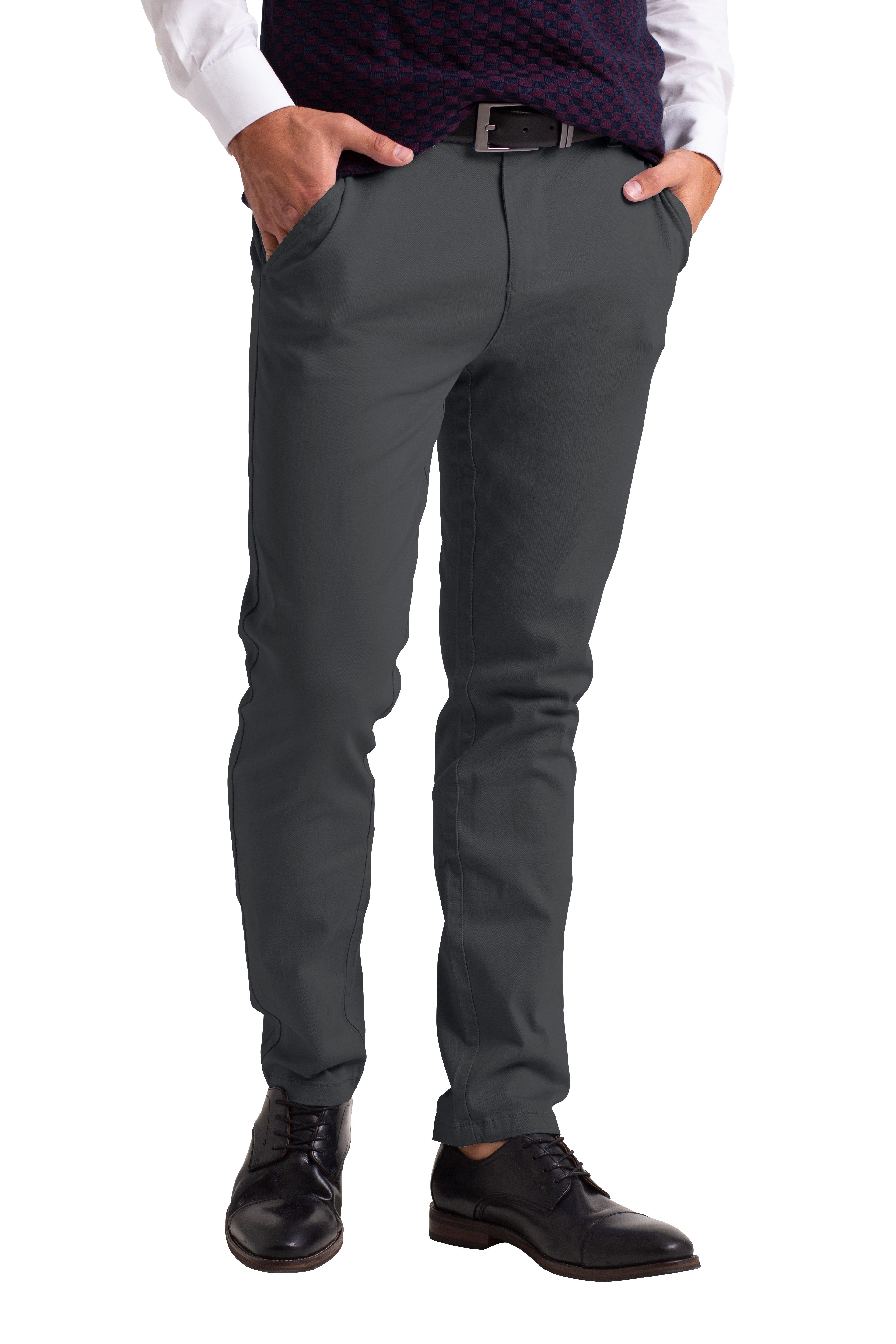 BlauerHafen Chinohose Herren Slim Fit Chinohose Stretch Klassische Komforta günstig online kaufen