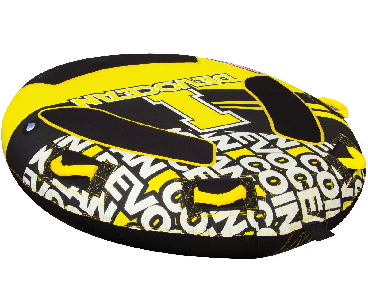 Jobe SUP-Board DEVOCEAN Jobe Breeze/Coin 1 Persoen Tube Scheibe Towable Decktube