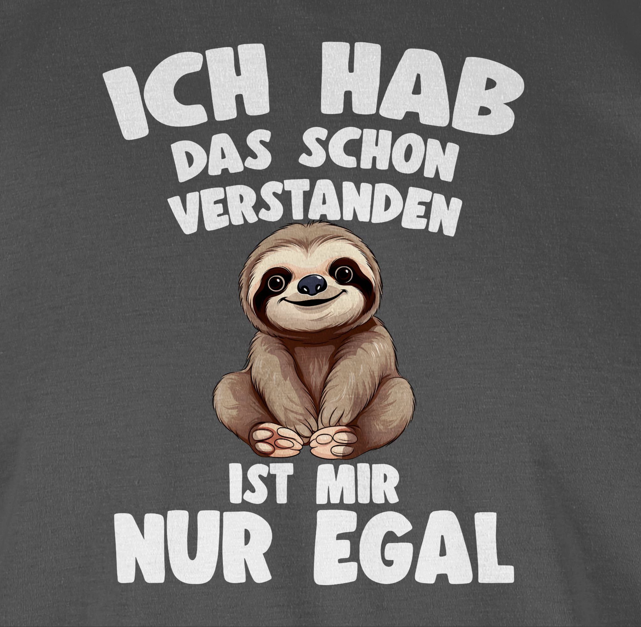 Shirtracer Rundhalsshirt Ich hab das schon verstanden ist mir nur egal I Lu günstig online kaufen