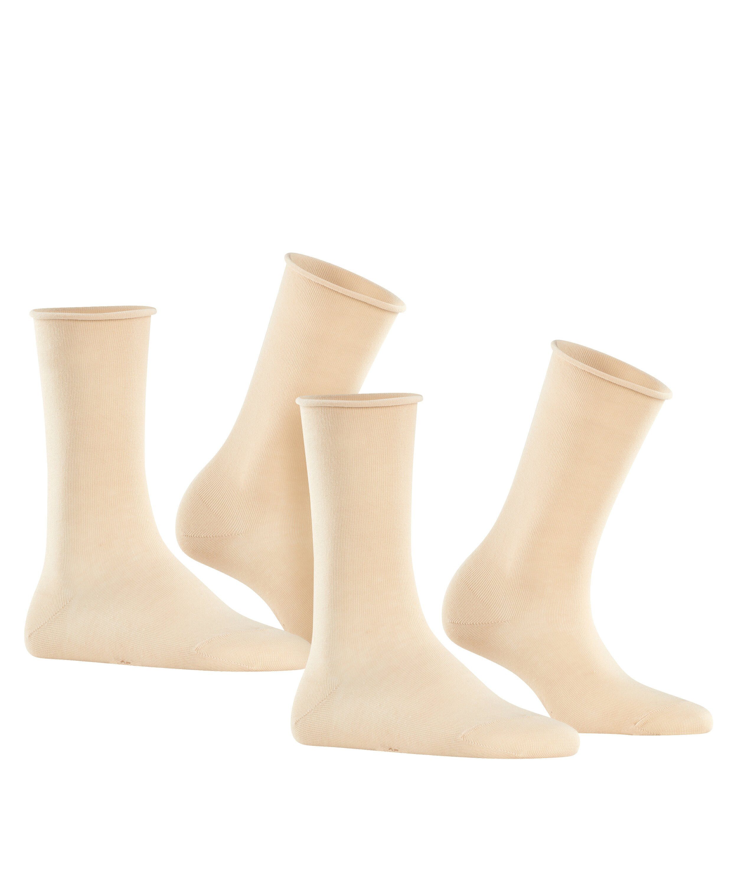 Esprit Socken Basic cream 2-Pack (2-Paar) (4011) Pure