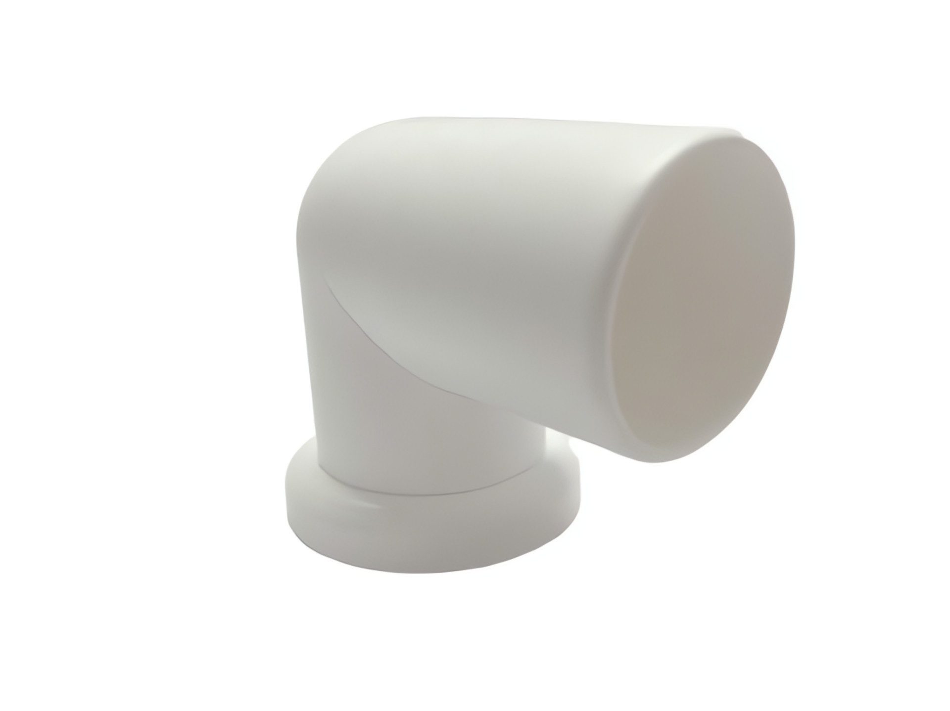 MWH Abdeckkappe Tischfußkappe 35mm rund weiss nicht verstellbar