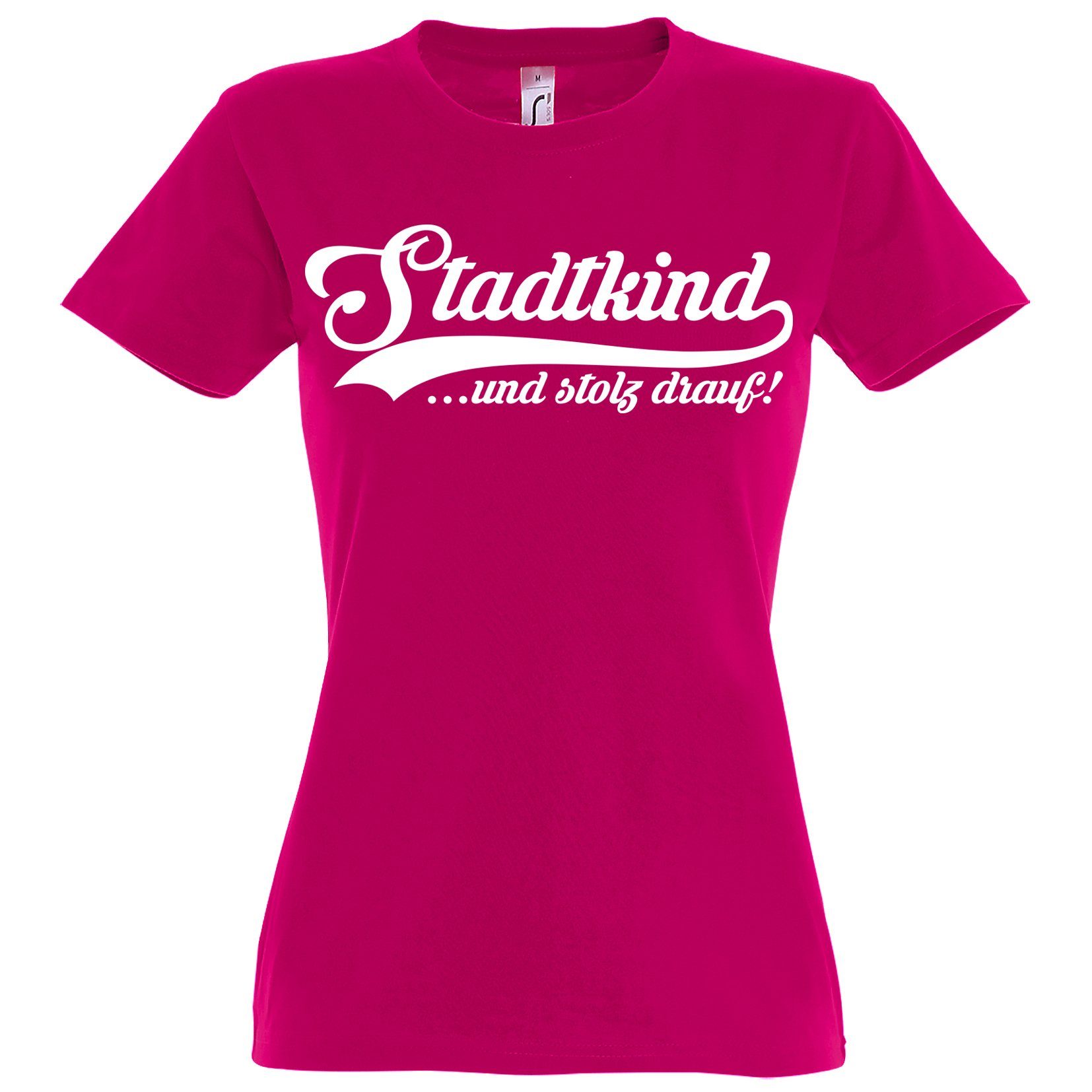 Youth Designz T-Shirt Stadtkind Damen Shirt günstig online kaufen