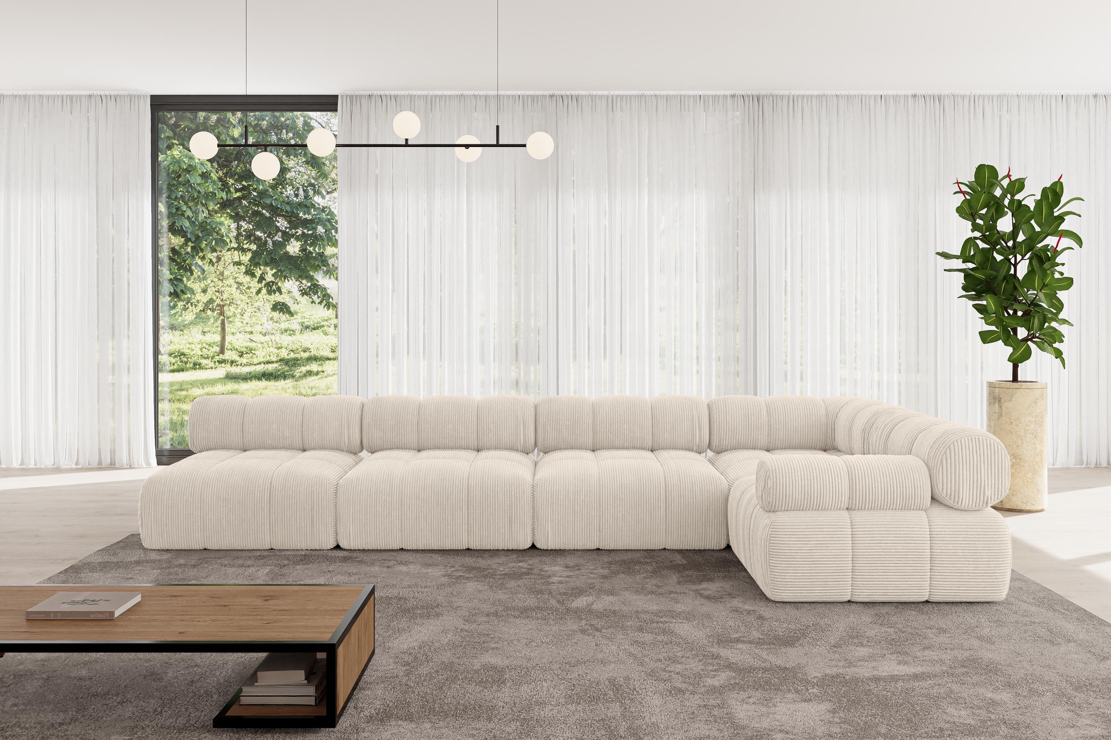 ALTDECOR Ecksofa Mende-L3, Sofa Praktische Bequeme günstig online kaufen