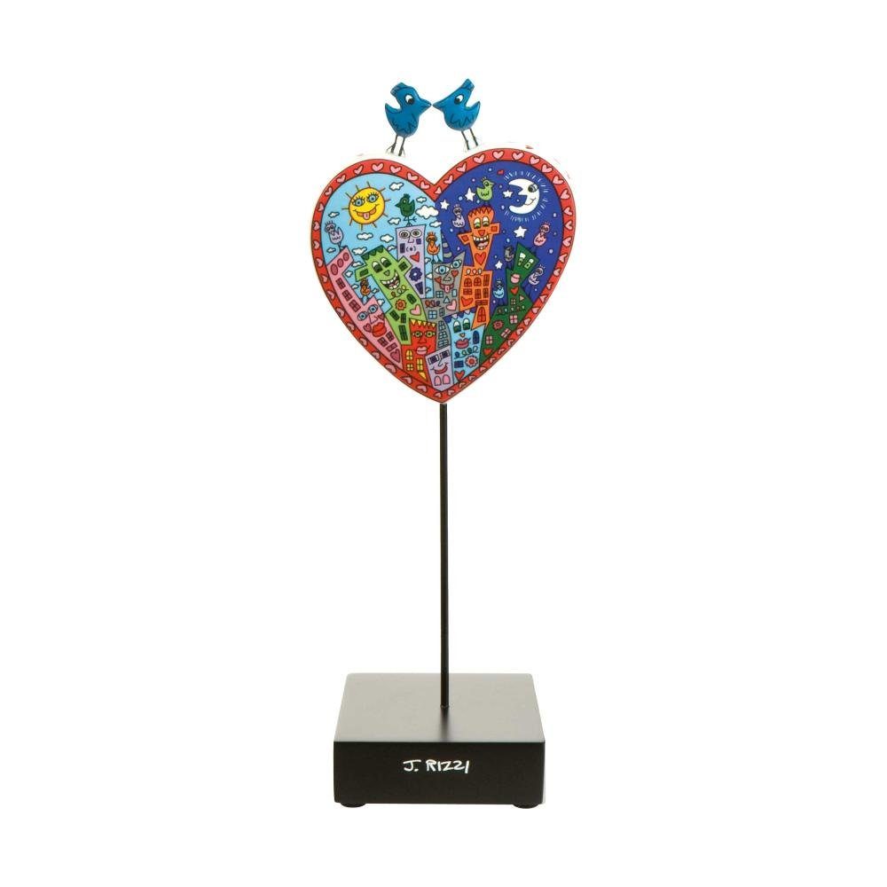 Dekoobjekt Love In The Heart Of The City - James Rizzi