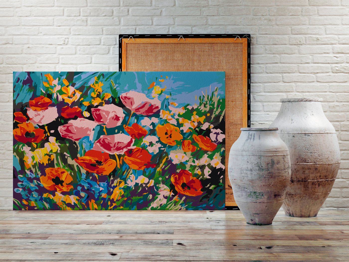 Thumbnail - Artgeist Malen nach Zahlen Farbenfrohe Feldblumen