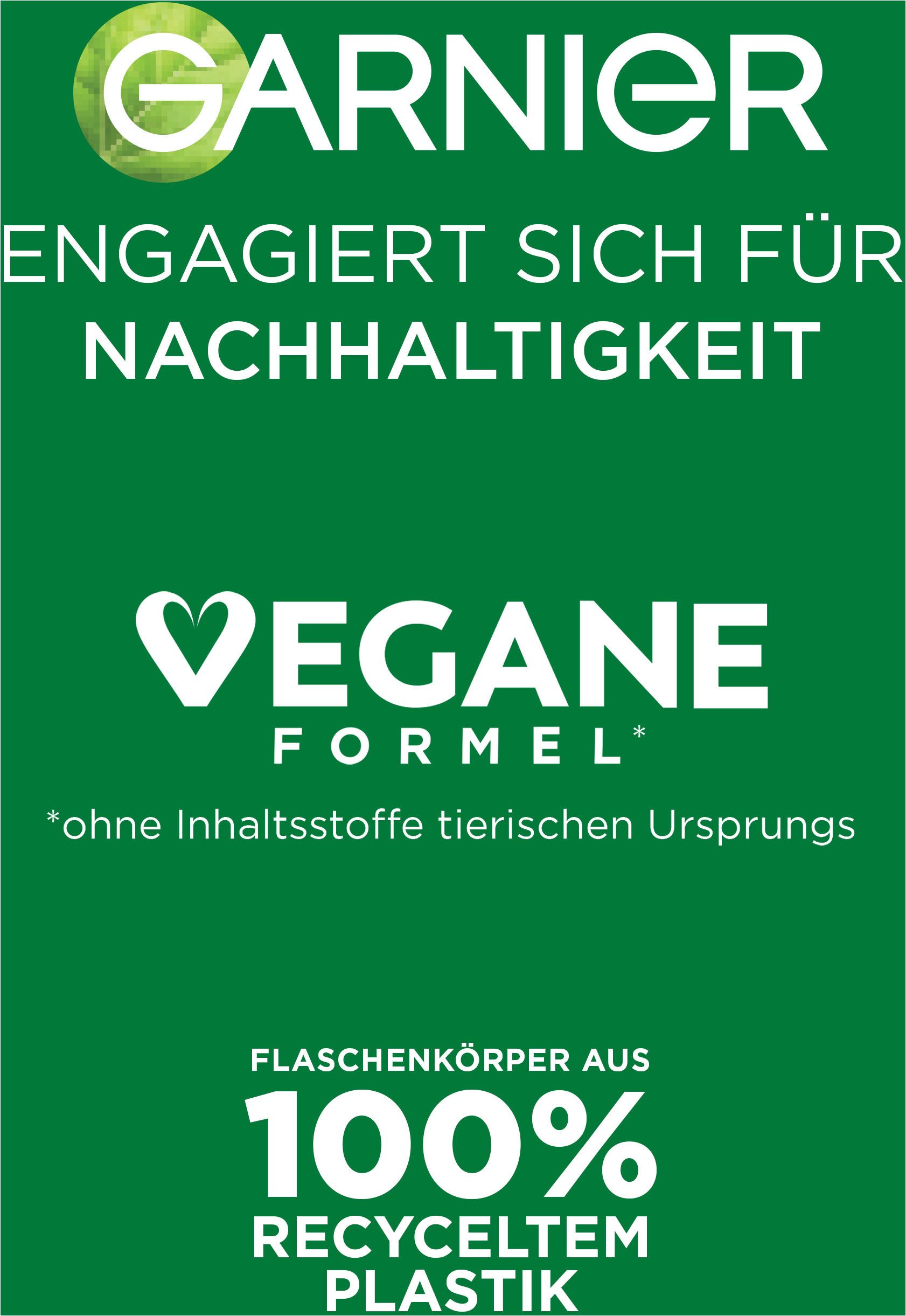 GARNIER Gesichtswasser MIZELLENWASSER SALICYLIC EXFOLIATING LIQUID CARE, Mildert Unreinheiten und sorgt für ein ebenmäßiges Hautbild.
