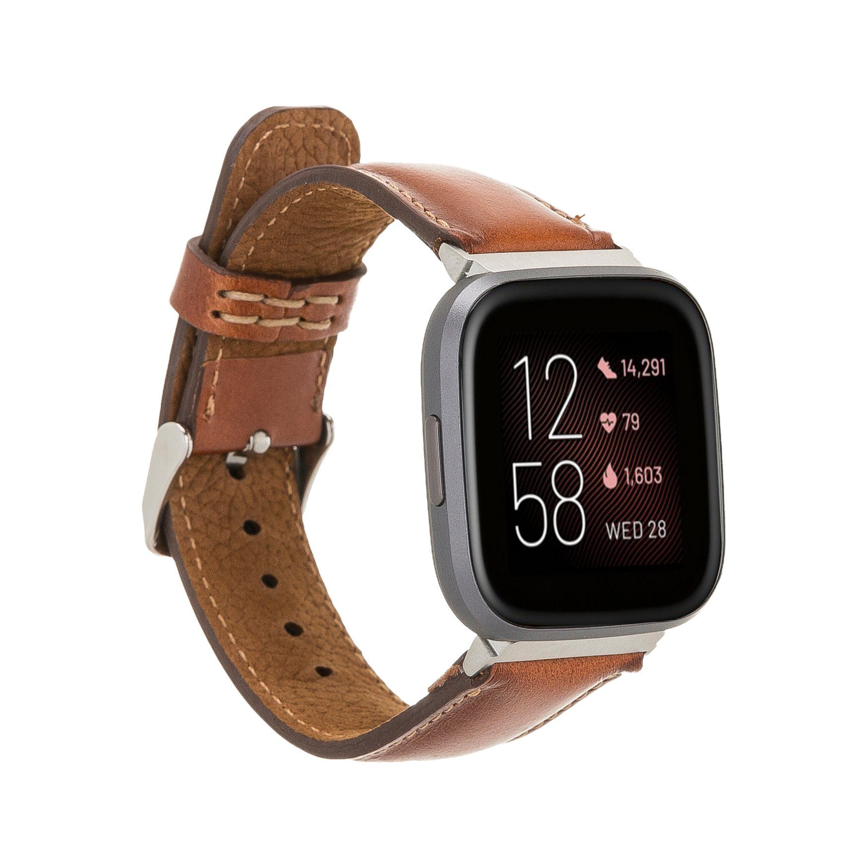 Renna Leather Smartwatch-Armband Fitbit Versa 4 günstig online kaufen