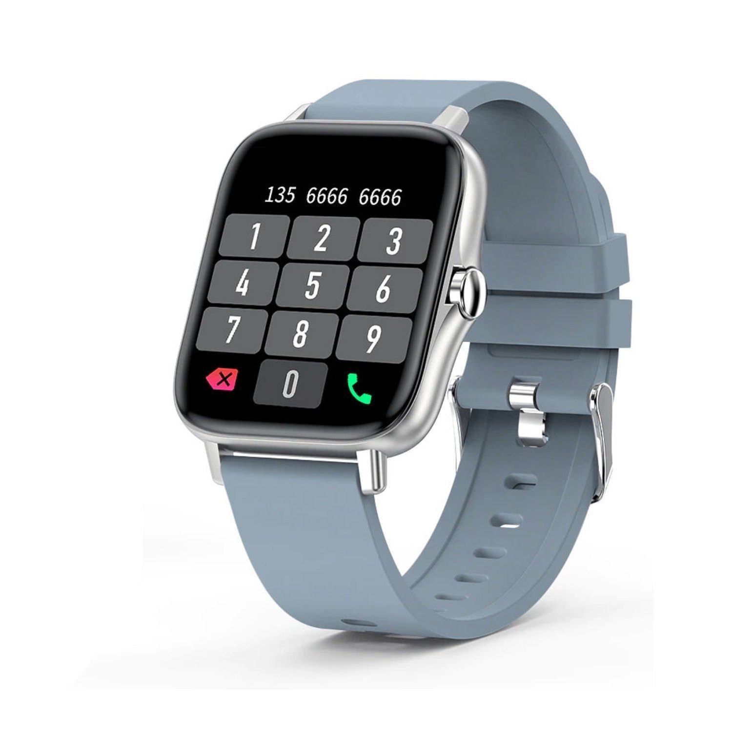 Maxcom Maxcom Harmony Touch Fitness Smartwatch Silber Smartwatch, 1-tlg.