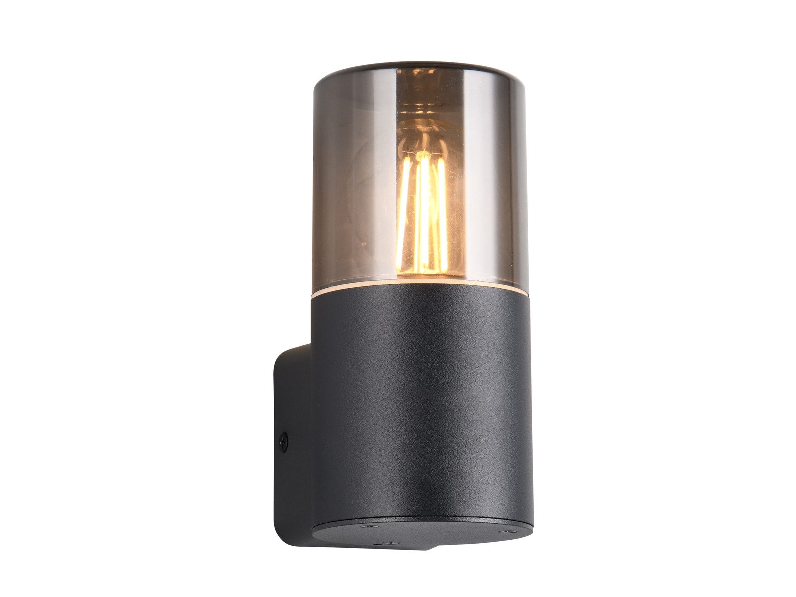 TRIO Leuchten LED Außen-Wandleuchte, LED wechselbar, Warmweiß, Außenbeleuchtung Hauswand, Carport, Terrassenleuchten, Höhe 17,5cm