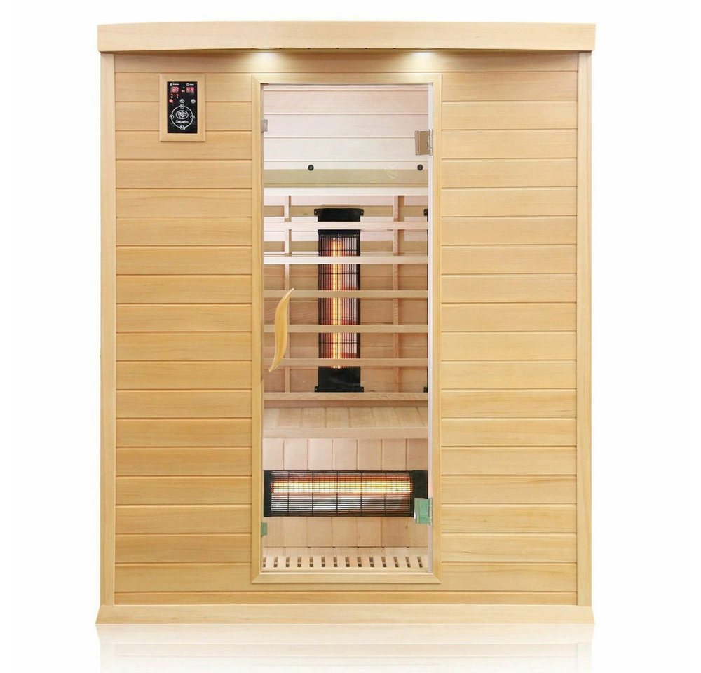 Thumbnail - DEKO VERTRIEB BAYERN Infrarotkabine nfrarotsauna Dual-Therm Sauna Infrarotkabine Wärmekabine Vollspektrum