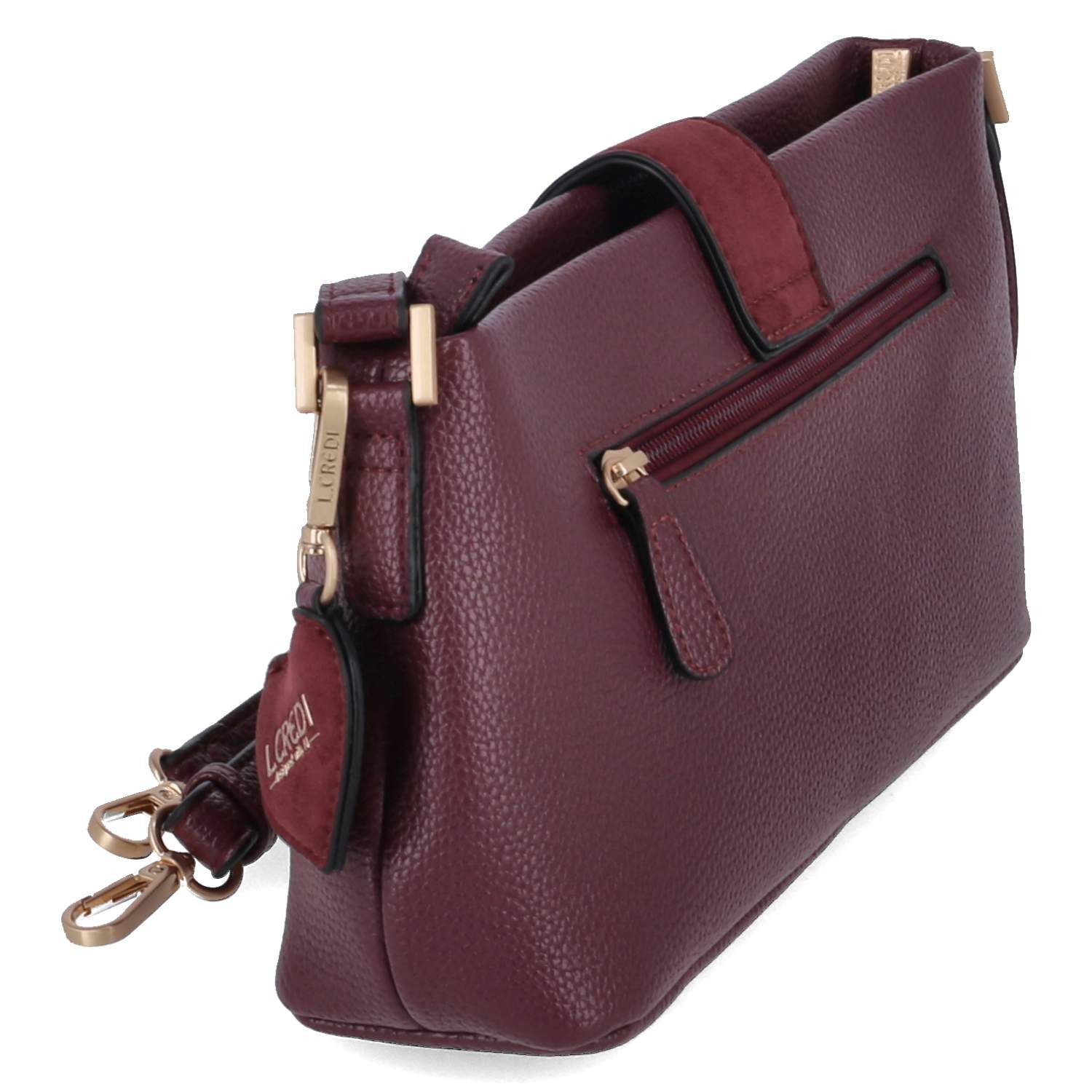 L. CREDI Handtasche L.Credi 1006643/444 Damen Umhängetaschen Synthetik red