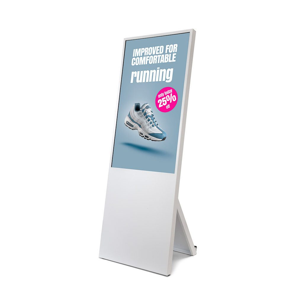Showdown Displays Einzelrahmen Showdown Displays Digitaler Kundenstopper Spectrum mit Samsung-Bildsch, (1 St)