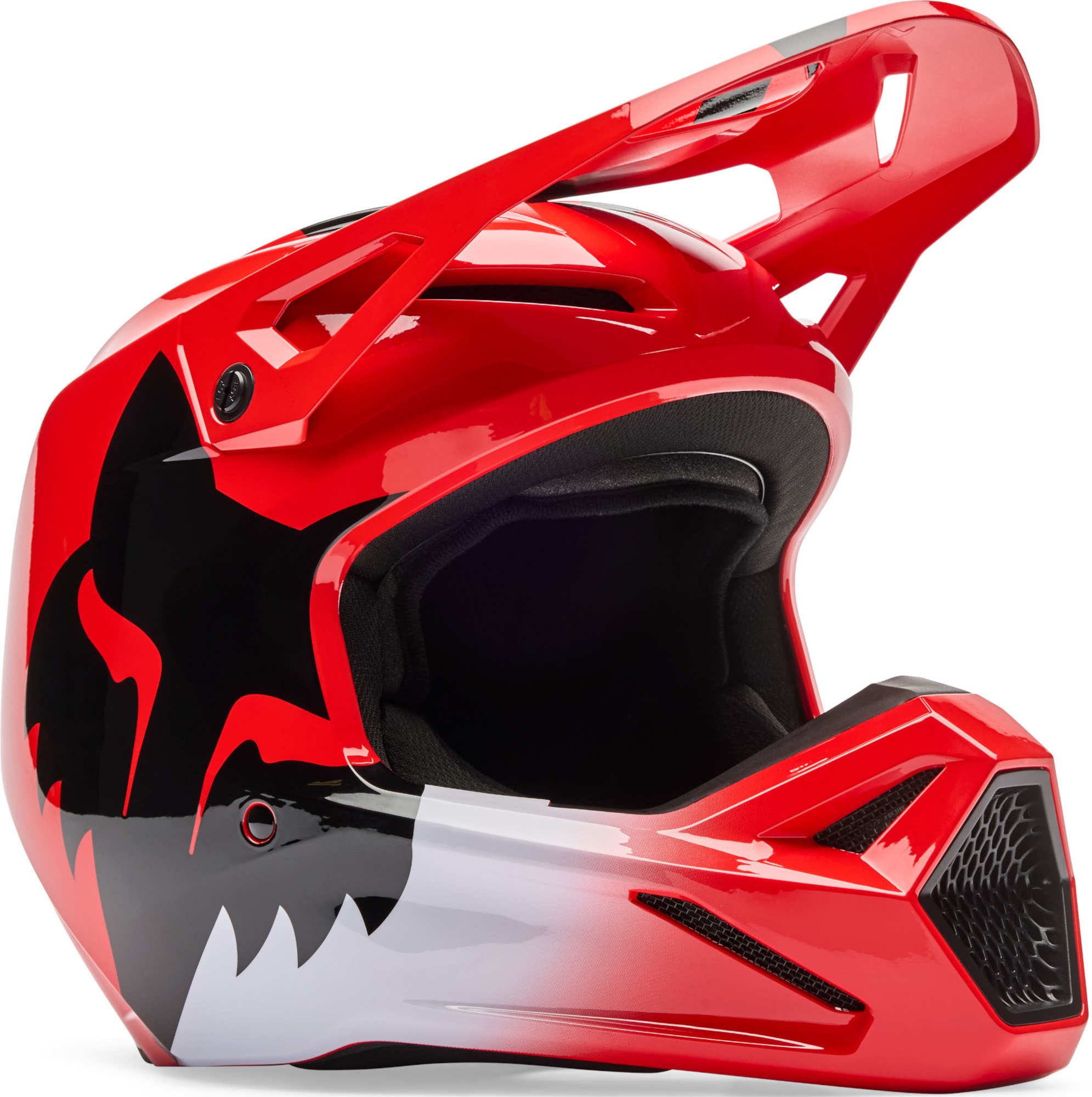 Fox Racing Motorradhelm V1 Shield Jugend Motocross Helm, ECE 22.06