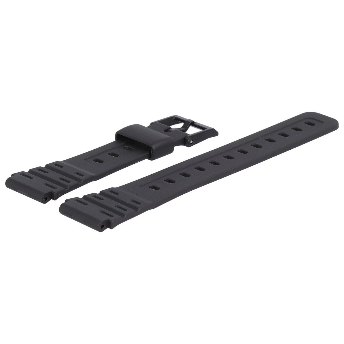 CASIO Uhrenarmband 18mm Kunststoff Schwarz JC-30 günstig online kaufen