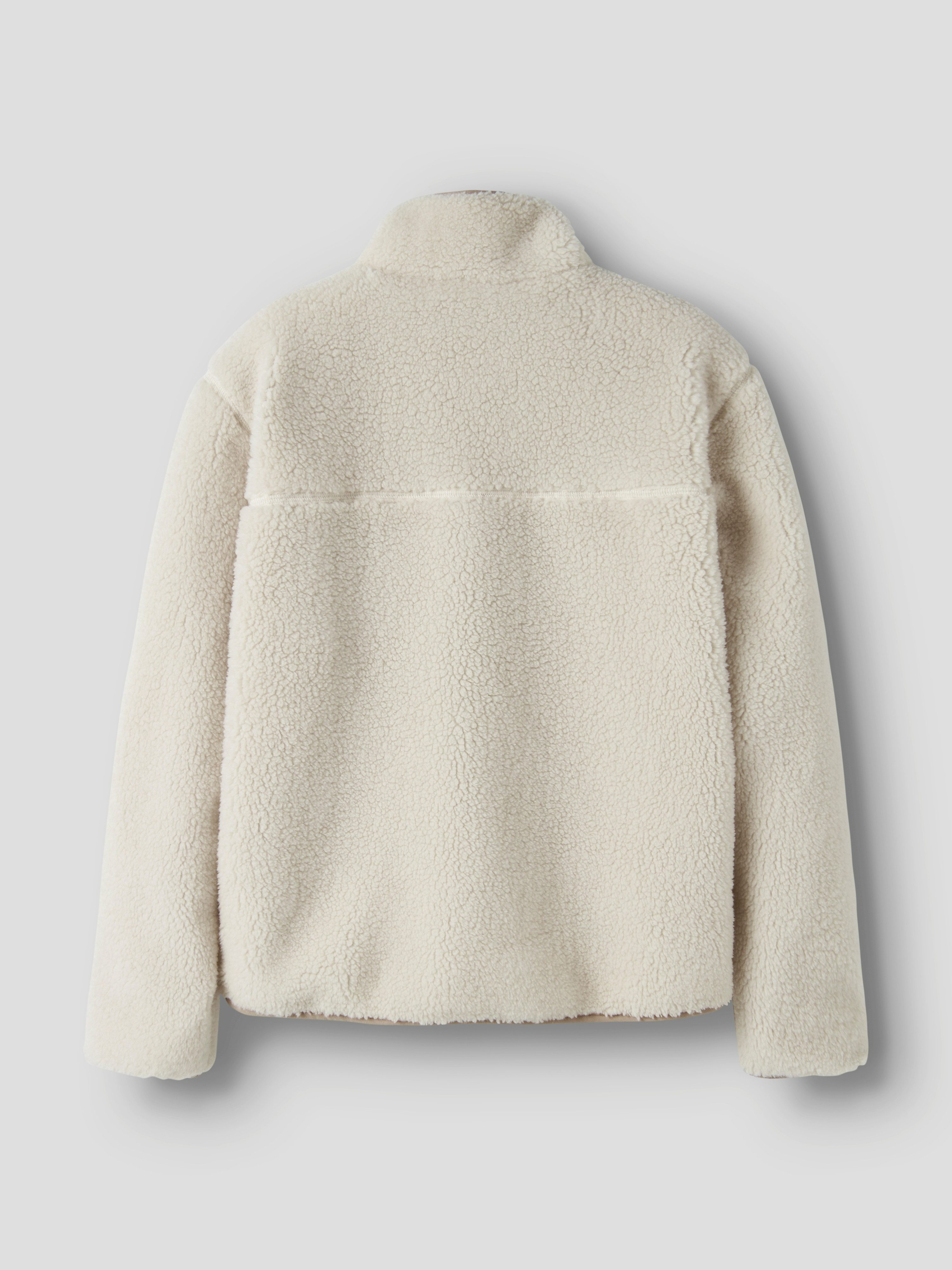 Name It Plüschjacke NKNMATTIA SHERPA JACKET PB1 Kunstfaser