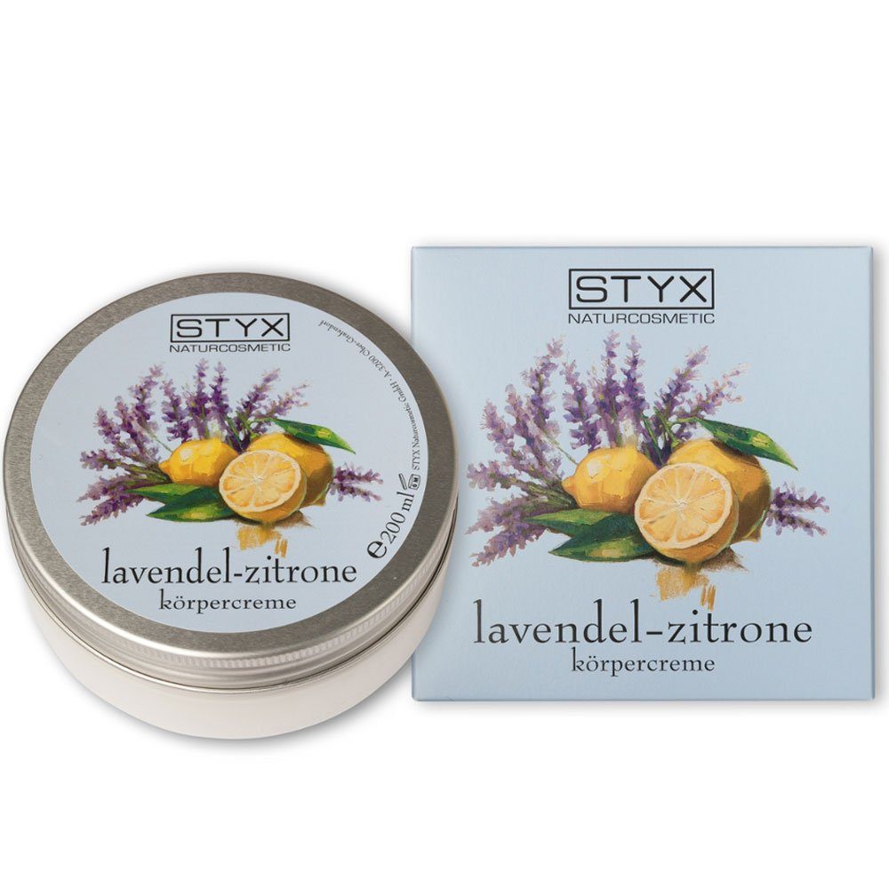 Körpercreme Lavendel Zitrone