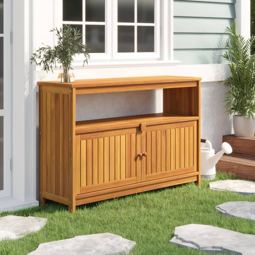 vidaXL Gartentisch GartenKonsolentisch 110x35x75 cm Massivholz Akazie