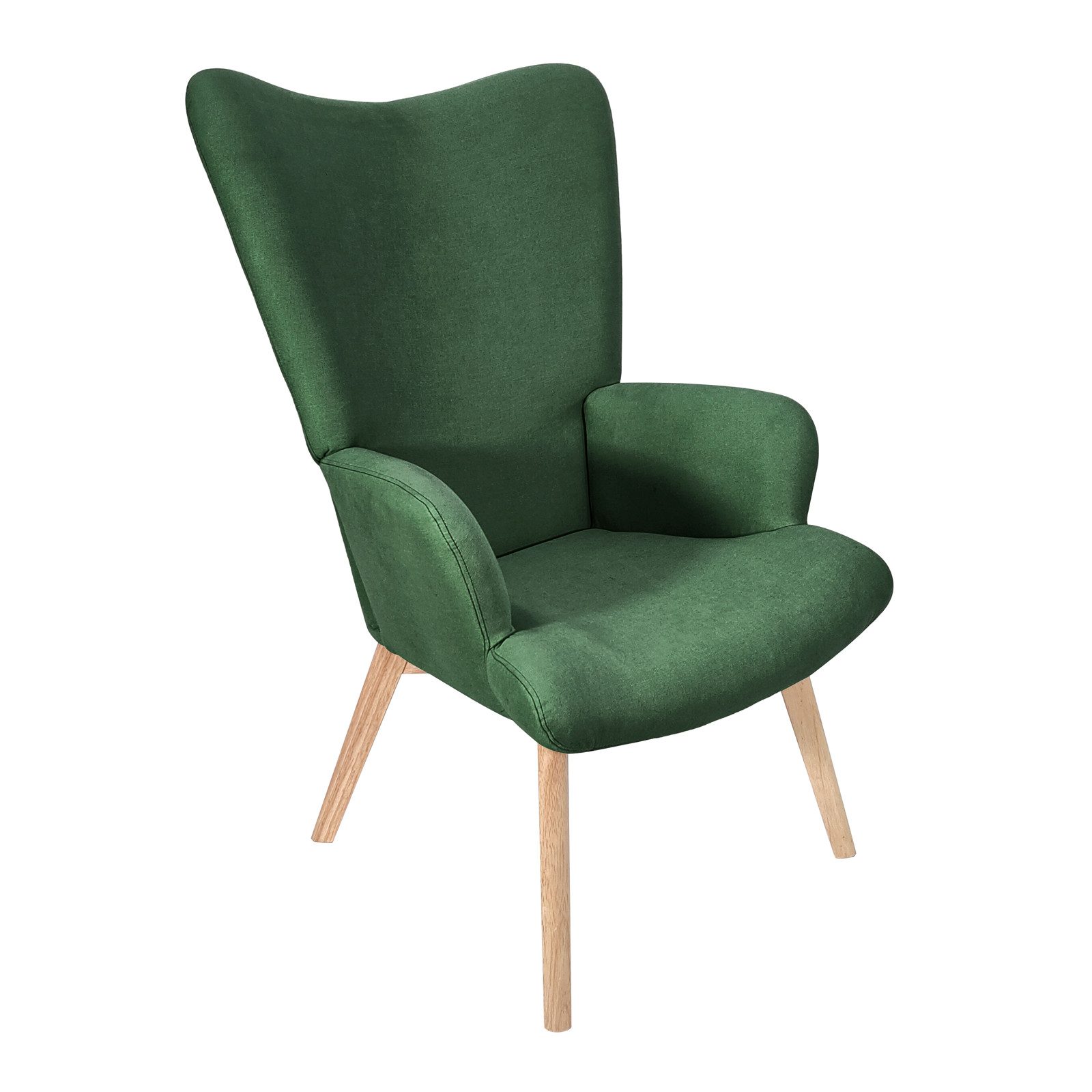 SVITA Sessel OLAV, Ohrensessel, Stillsesse, Holzbeine, Stoffbezug günstig online kaufen