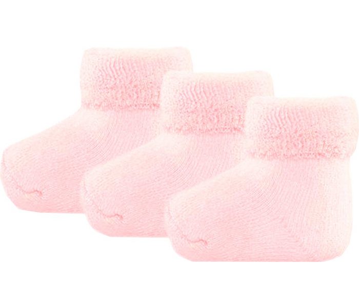 La Bortini Thermosocken Warme Baby Socken in Rosa 3er Pack Erstlingssocken