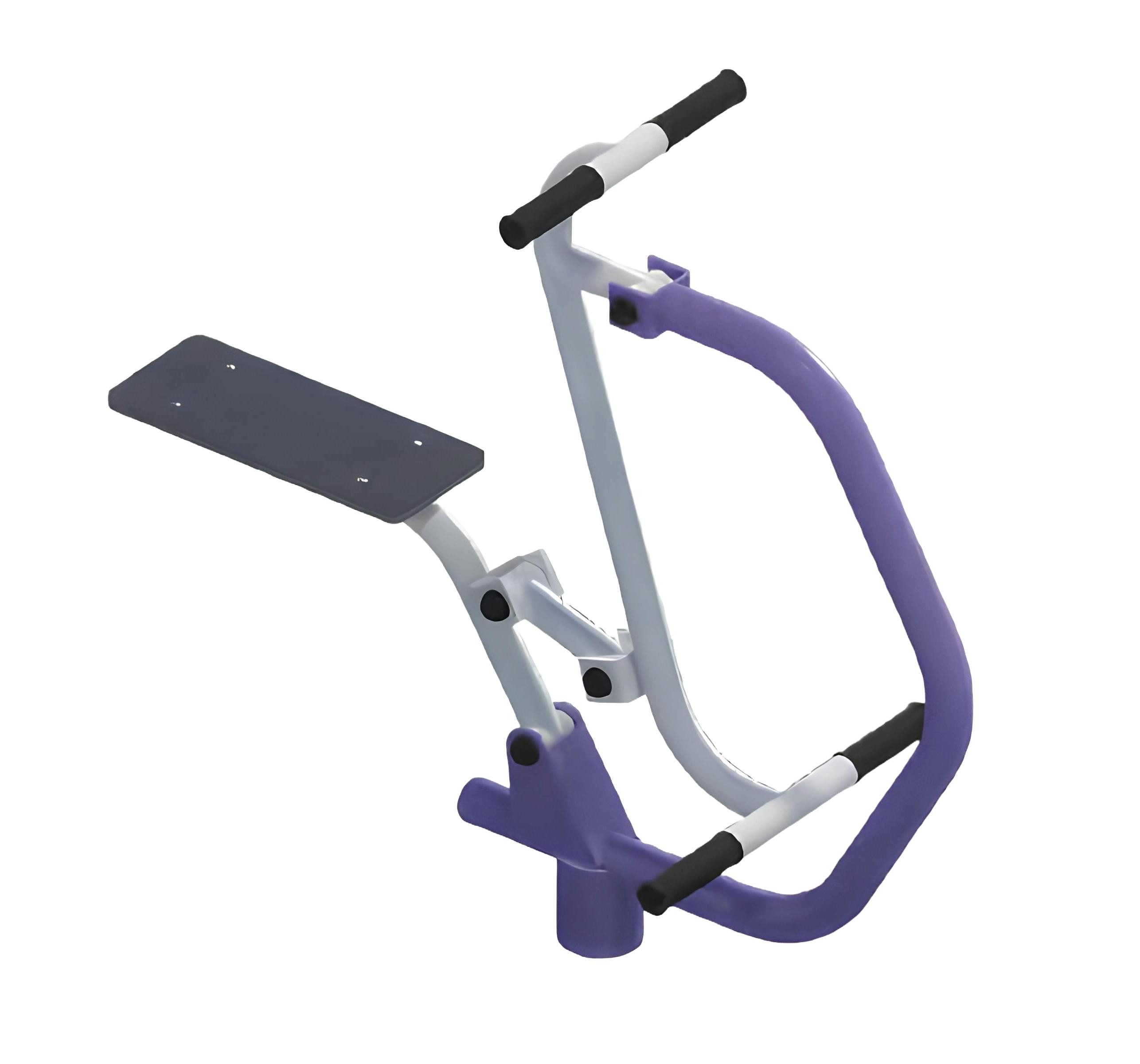 Handmuskeltrainer Fahrradergometer mit Multifunktionsturm und Beinpresse