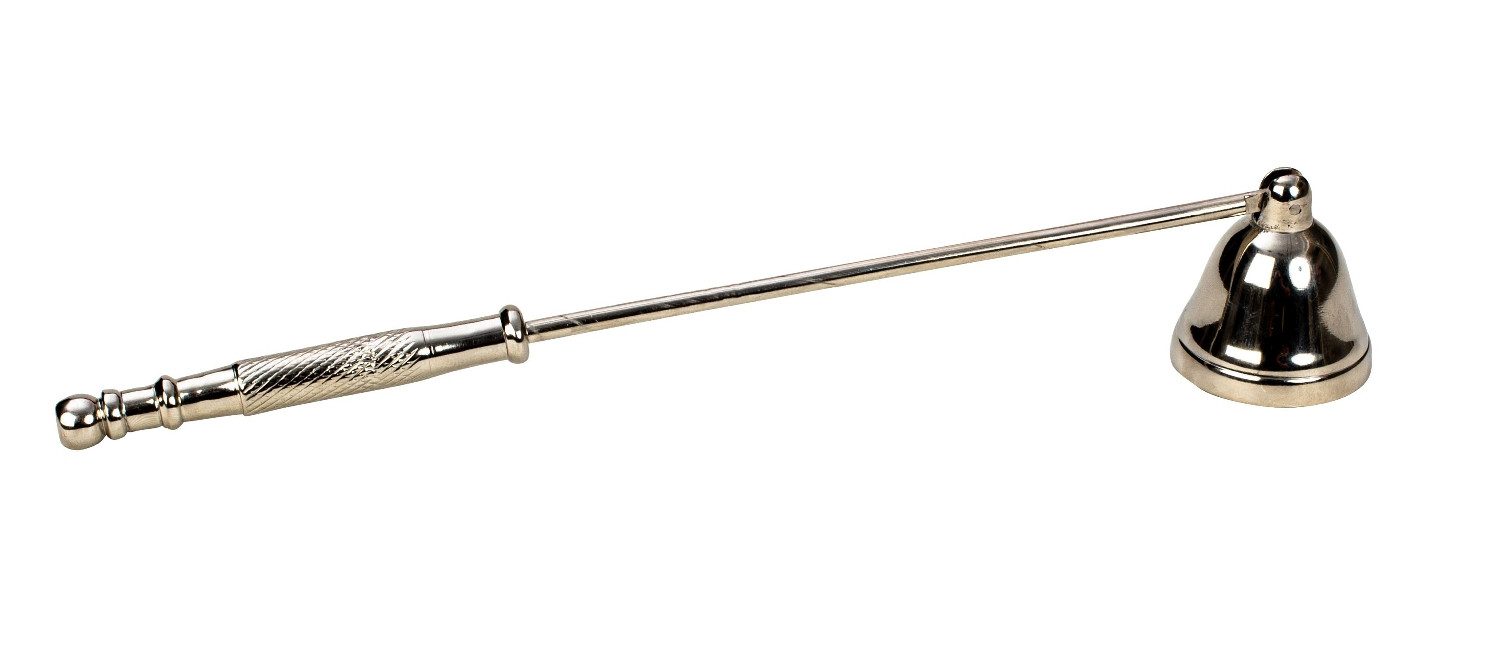 Mel-O-Design Kerzenhalter Eleganter Kerzenlöscher aus Metall 26cm (in Antik günstig online kaufen