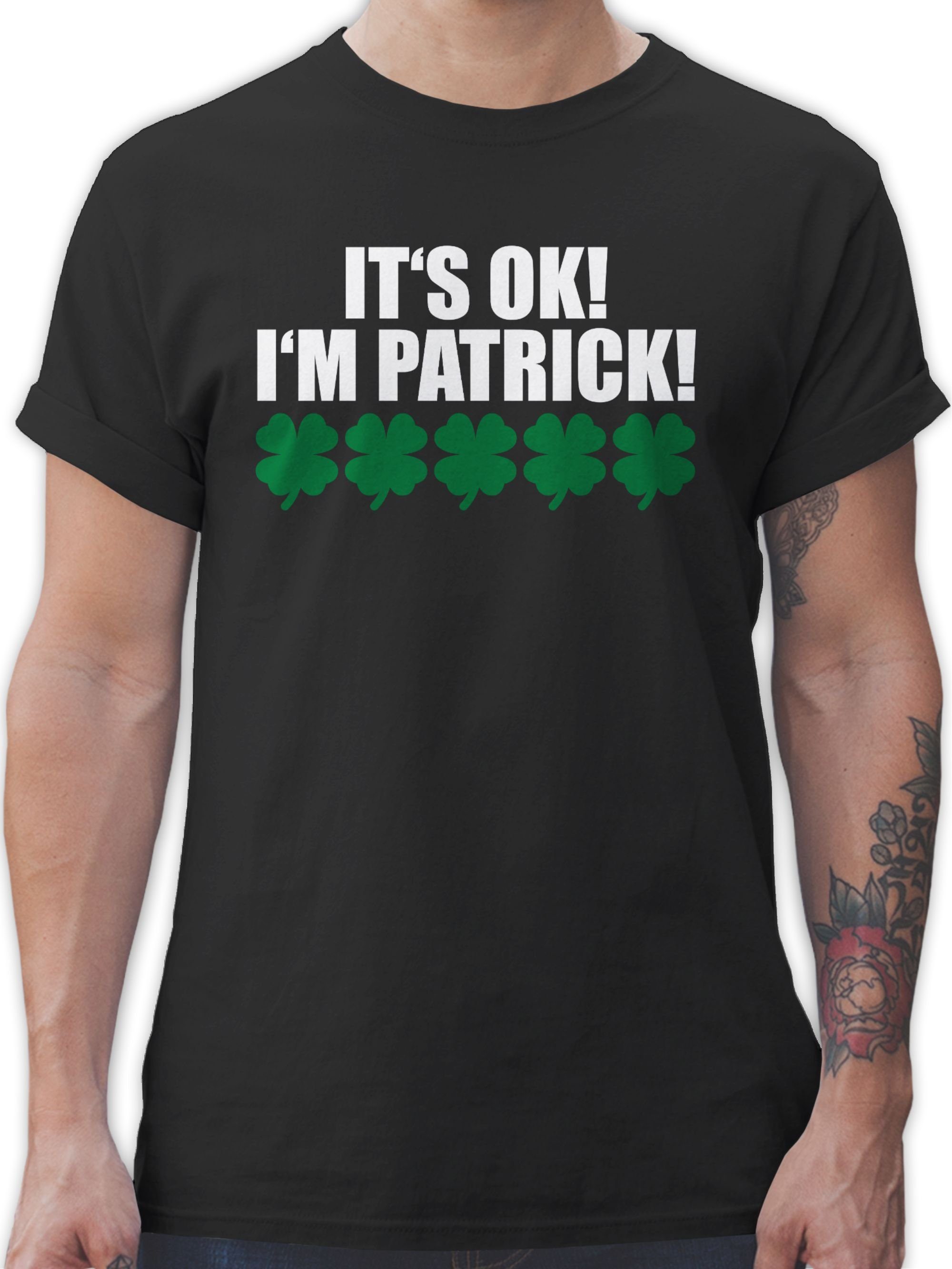 Shirtracer T-Shirt Its ok Im Patrick St. Patricks Day