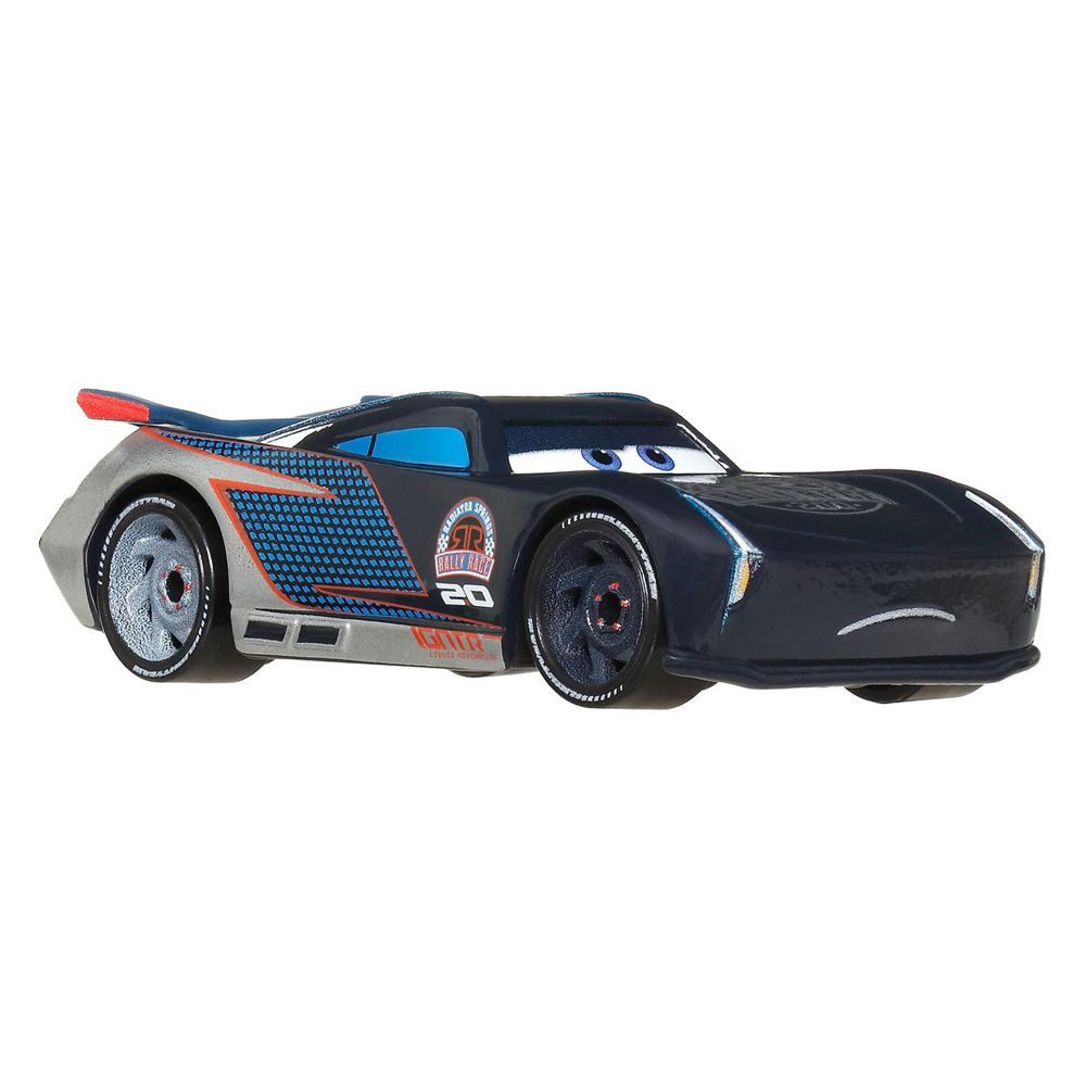 Disney Cars Spielzeug-Rennwagen Jackson Storm JDG52 Disney Cars Race & Rescue Die-Cast 1:55