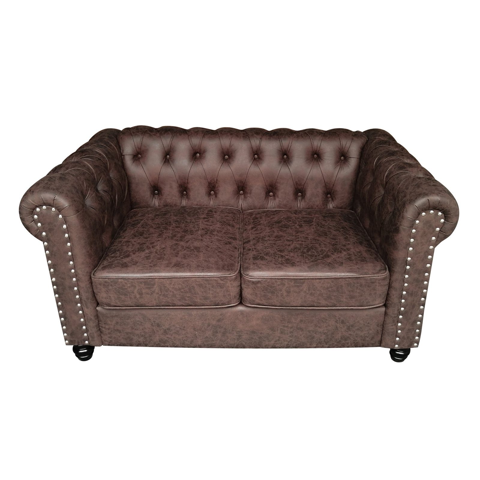 Chesterfield, Teile HTI-Living 1 Zweisitzer Chesterfield-Sofa