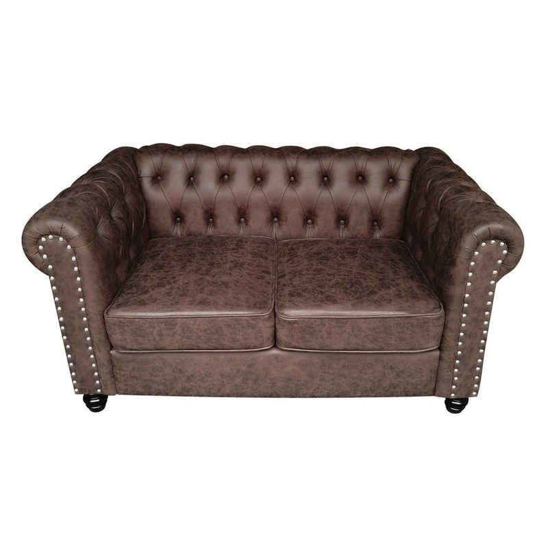 HTI-Living Chesterfield-Sofa Zweisitzer Chesterfield, 1 Teile