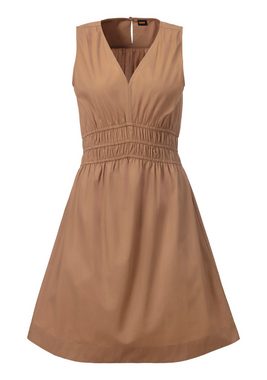 BOSS ORANGE A-Linien-Kleid C_Dizzi_3 Premium Damenmode mit Raffungen