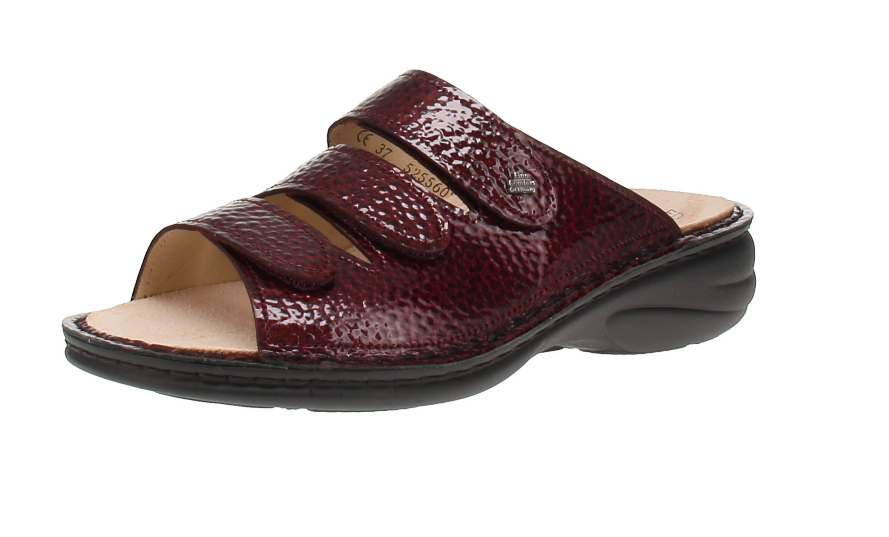 Finn Comfort Finn Comfort 02620-829333 Hellas - Damen Pantolette - Wine Sandale