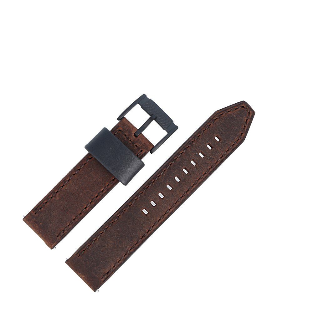 Fossil Uhrenarmband 22mm Leder Braun FS-4656 günstig online kaufen