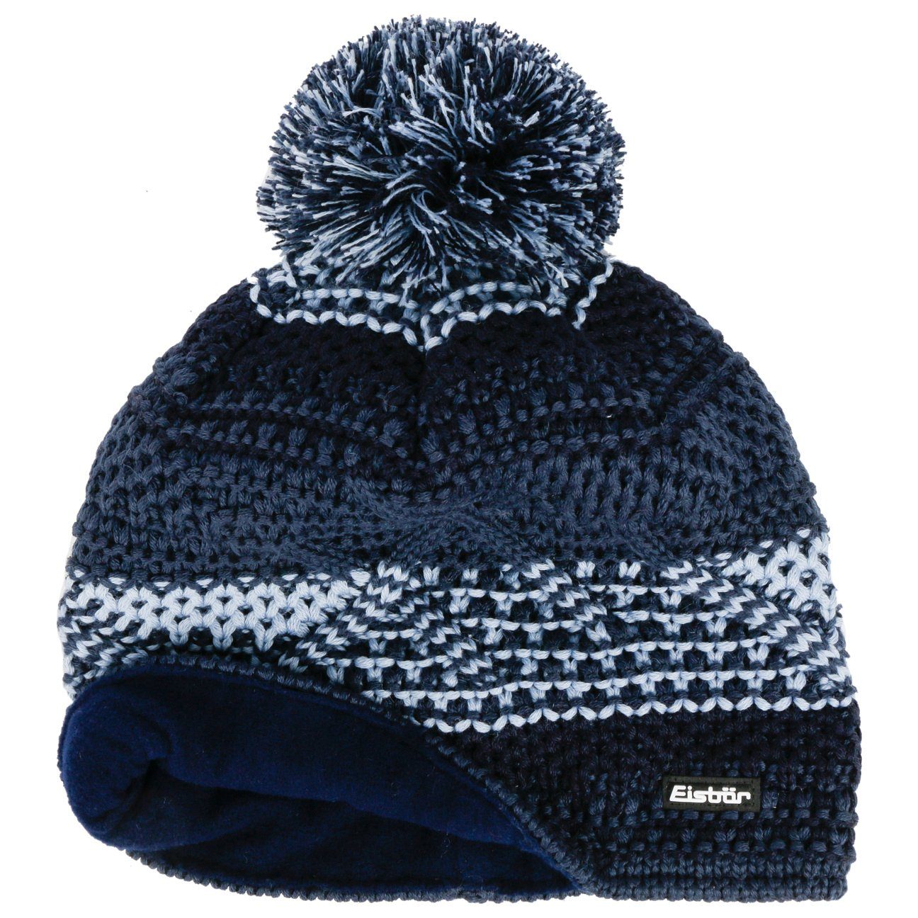 Eisbär Bommelmütze (1-St) Strickmütze mit Futter, Made in Austria günstig online kaufen