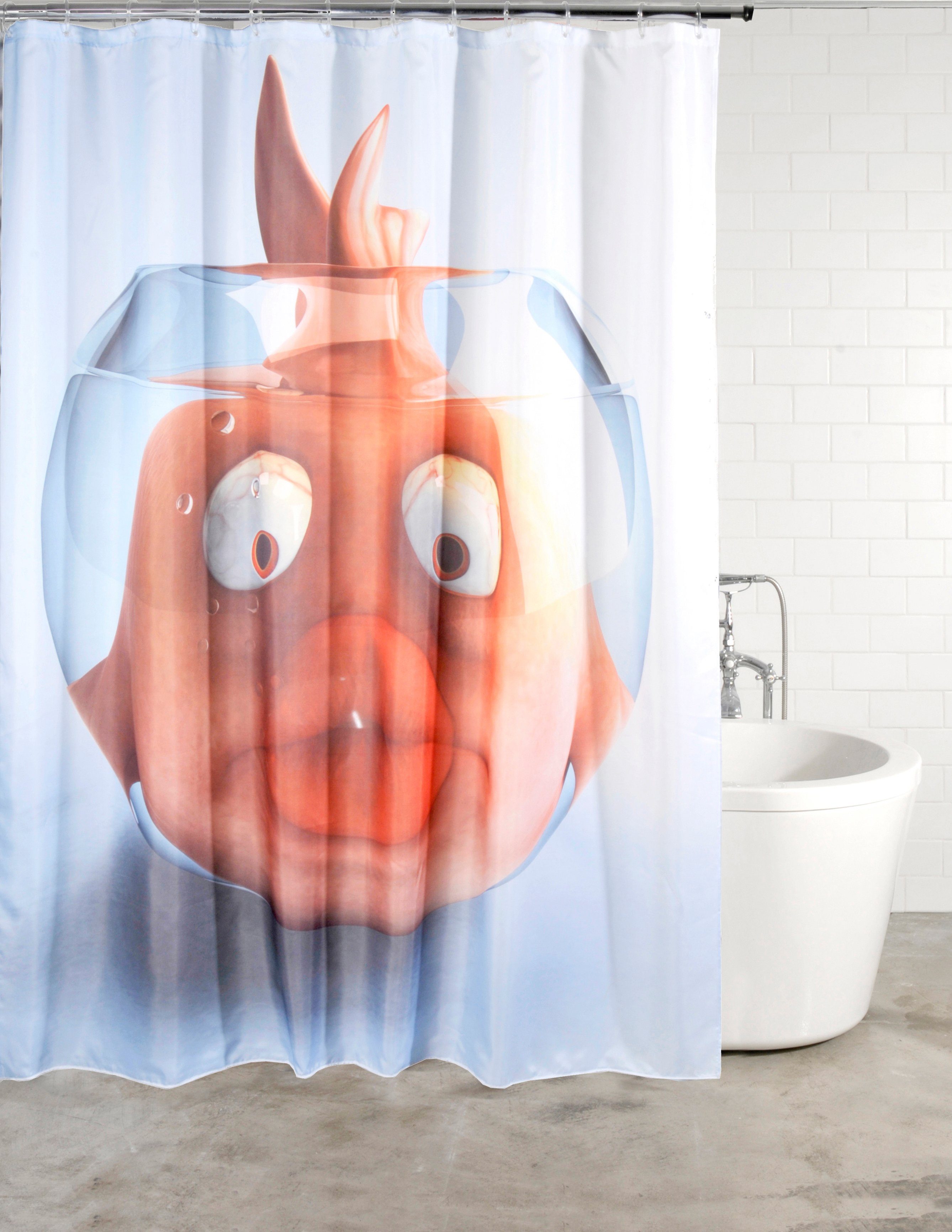 Sanilo Duschvorhang Goldfisch Breite 180 cm