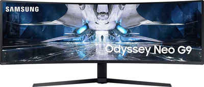 Samsung Odyssey Neo G9 S49AG954NP Curved-Gaming-LED-Monitor (124 cm/49 ", 5120 x 1440 px, DQHD, 1 ms Reaktionszeit, 240 Hz, VA LCD, 1ms (G/G)